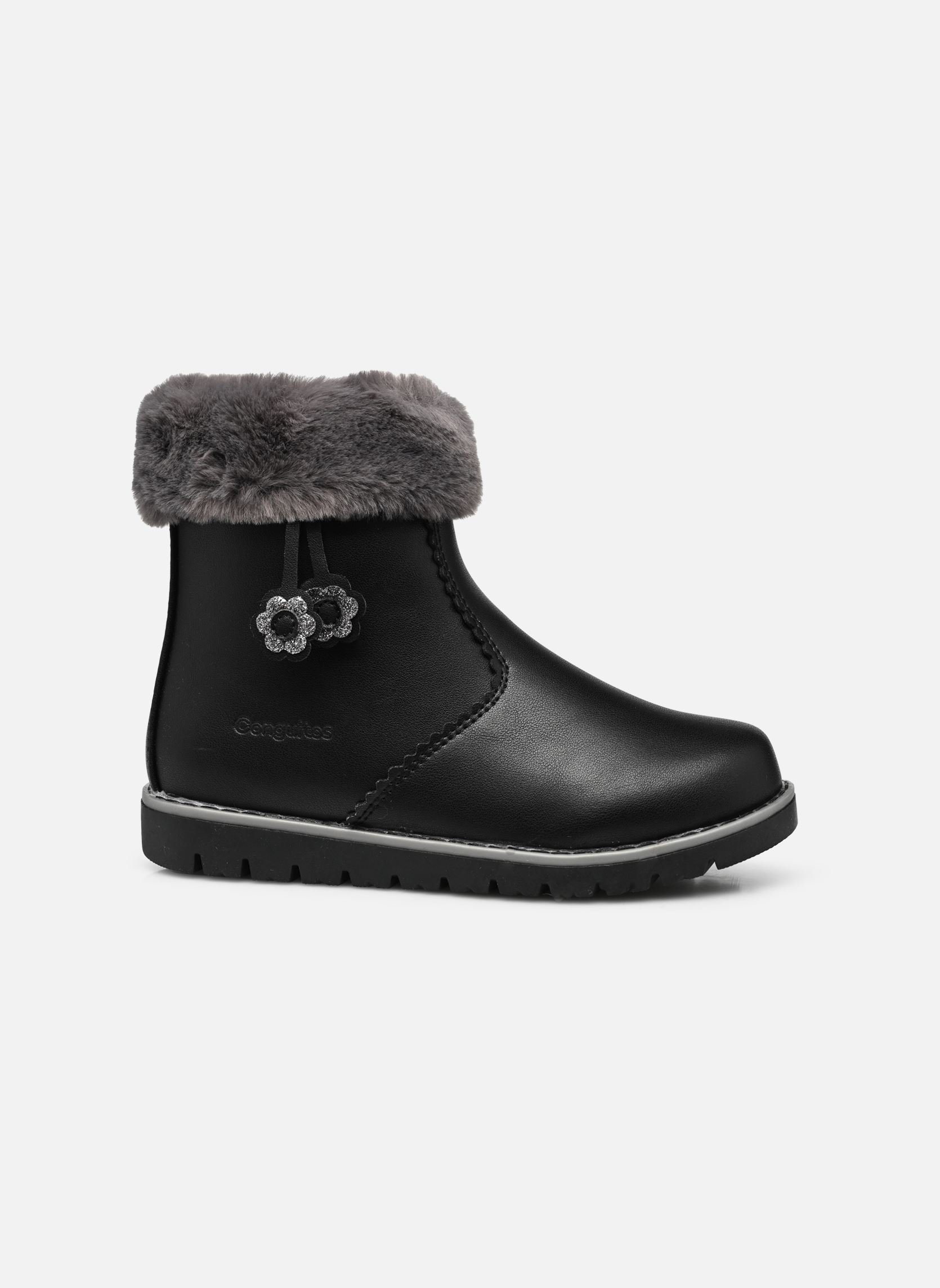 Stiefeletten / Ankle Boots MI1 113 16 mädchen schwarz Conguitos Stiefeletten / Ankle Boots MI1 113 16 mädchen schwarz BLACK