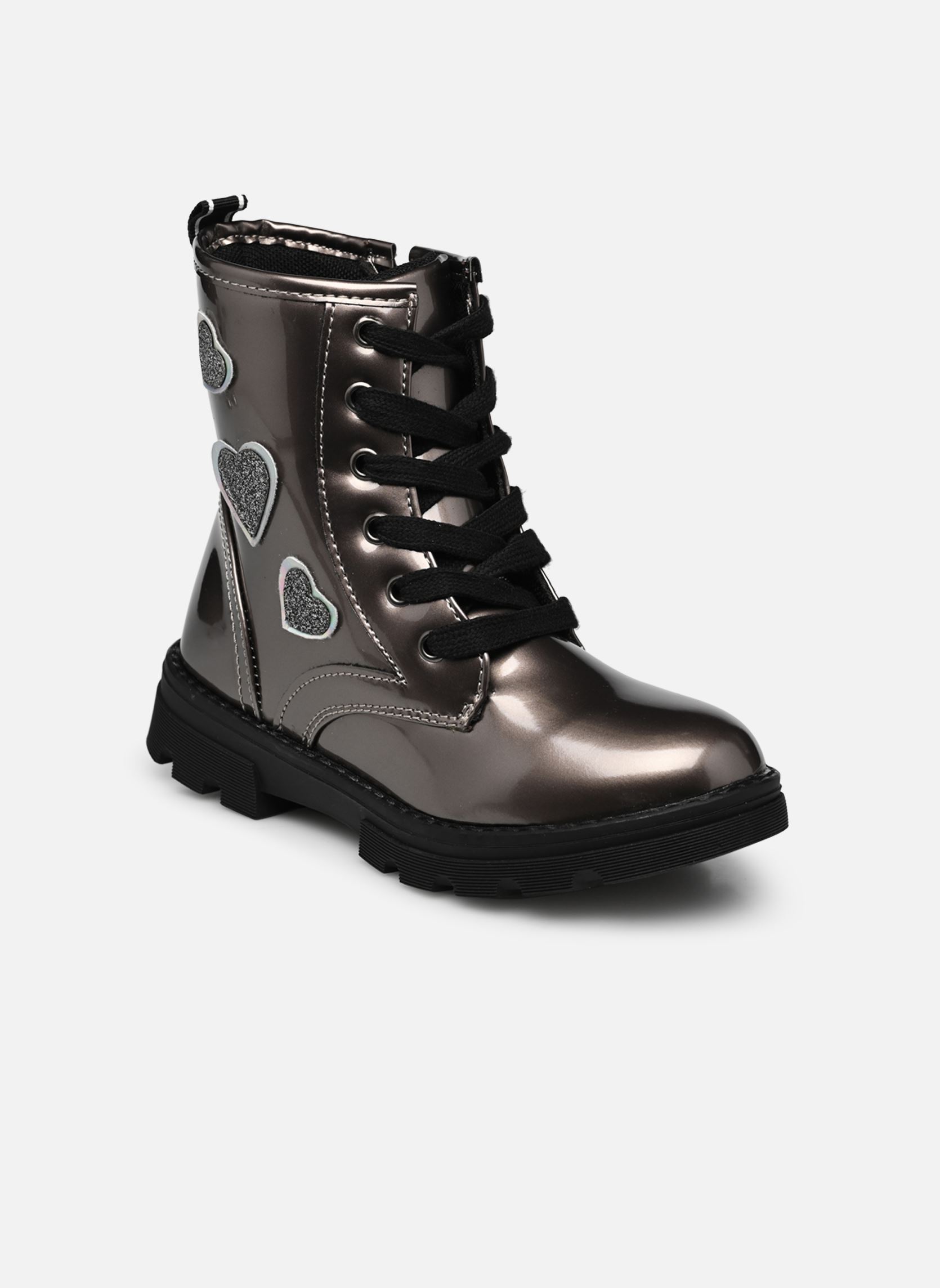 Stiefeletten / Ankle Boots MI1 305 21 mädchen grau Conguitos Stiefeletten / Ankle Boots MI1 305 21 mädchen grau PEWTER