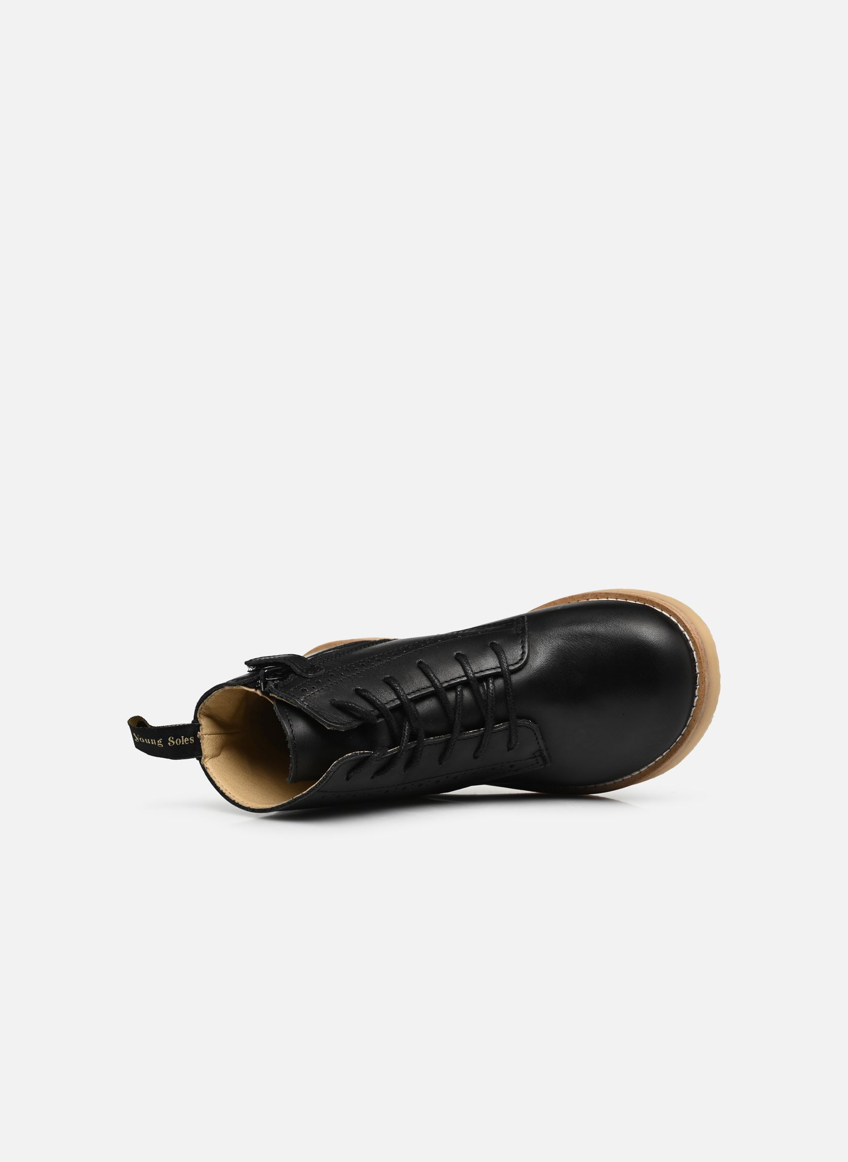 Stiefeletten / Ankle Boots Chester schwarz Young Soles Stiefeletten / Ankle Boots Chester schwarz BLACK LEATHER