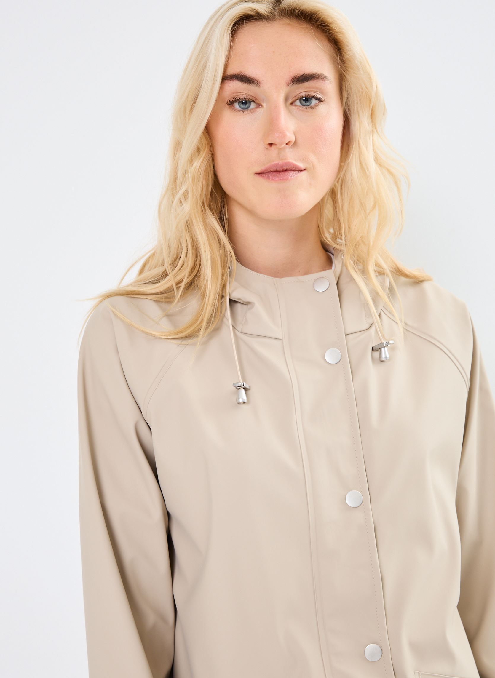 Vestes imperméable Ihtazi Ja femme beige Ichi Vestes imperméable Ihtazi Ja femme beige Doeskin