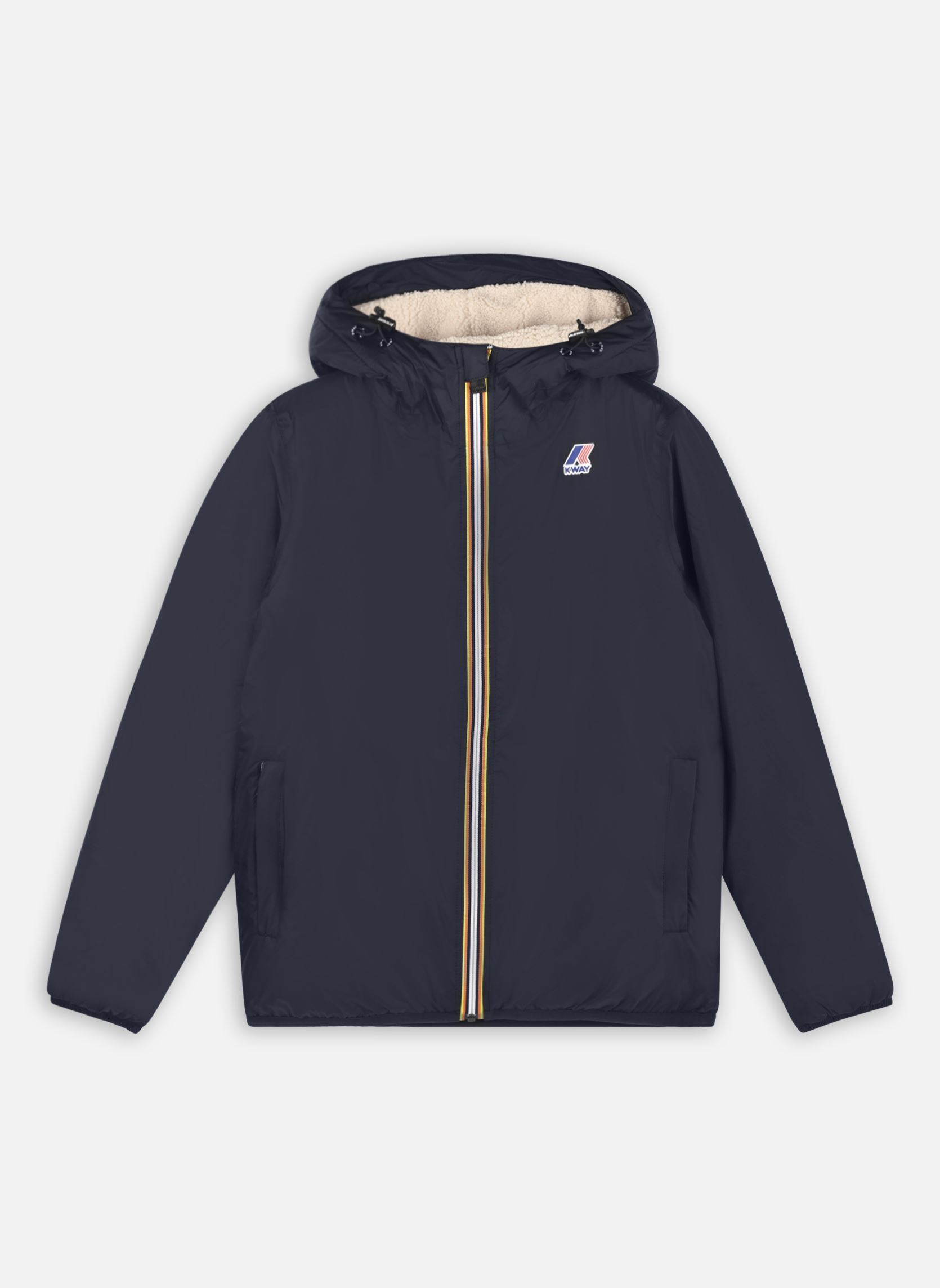 Bomberjacken Le vrai 3.0 Claude Orsetto W - Unisexe damen blau K-Way Bomberjacken Le vrai 3.0 Claude Orsetto W - Unisexe damen blau DEPHT BLUE