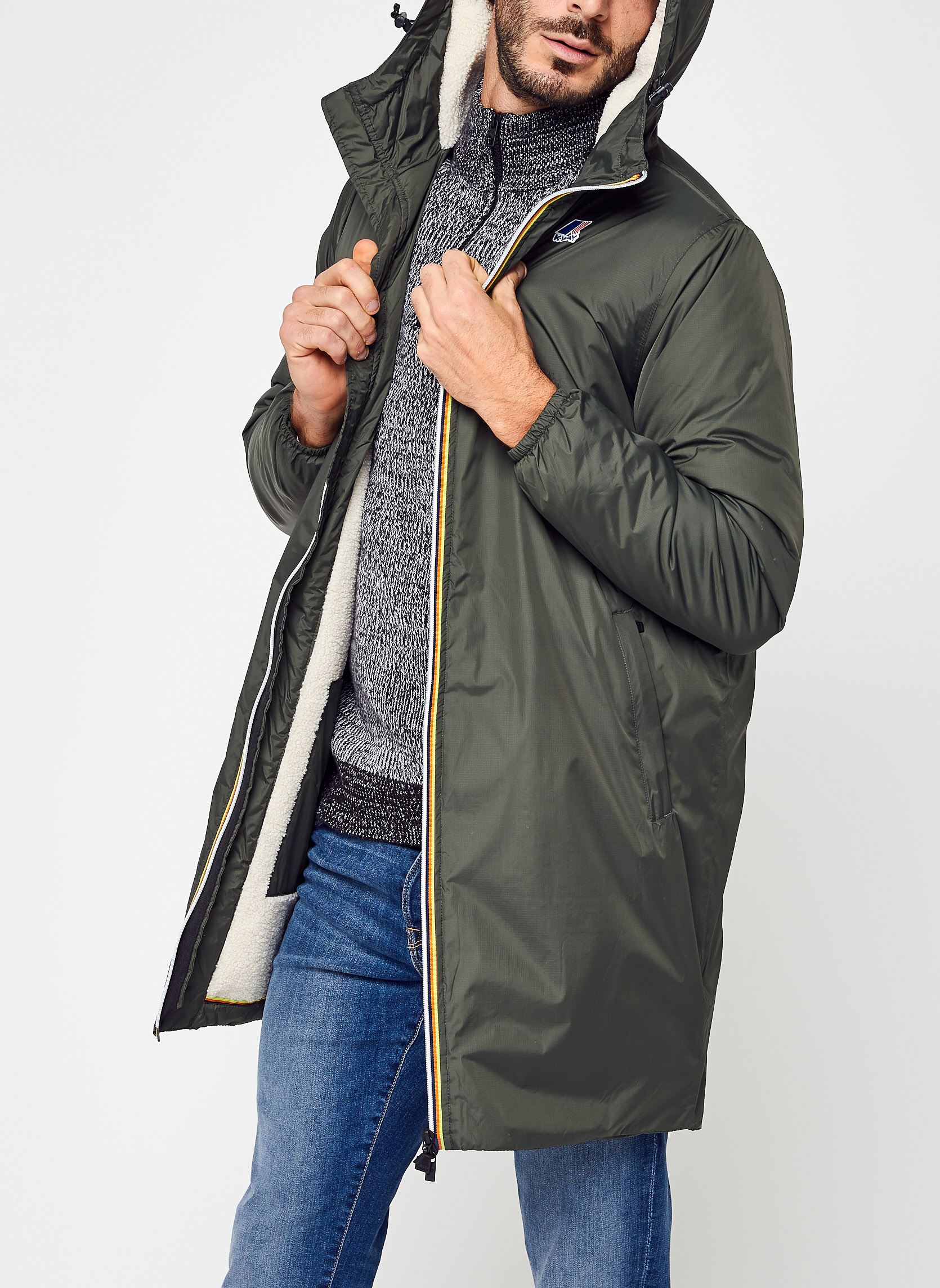 Vêtements K Way Le Vrai 3.0 Eiffel Orsetto Unisexe pour Accessoires