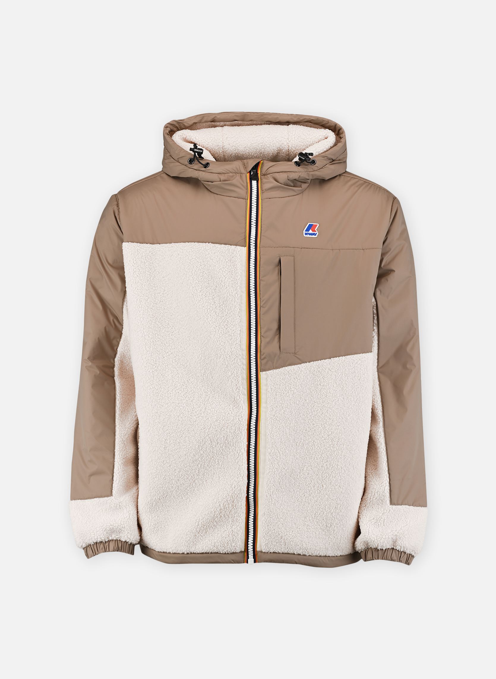 Parkas Le Vrai 3.0 Neige Orsetto M herren grün K-Way Parkas Le Vrai 3.0 Neige Orsetto M herren grün GREEN BLACK