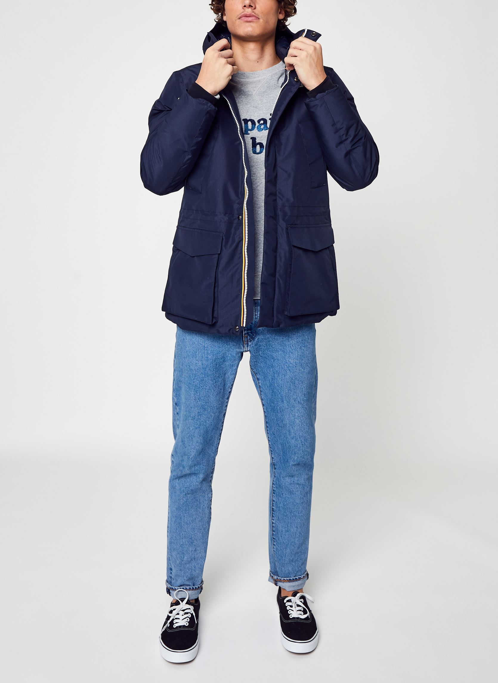 Parkas Joshua Thermo Heavy homme bleu K-Way Parkas Joshua Thermo Heavy homme bleu BLUE DEPHT