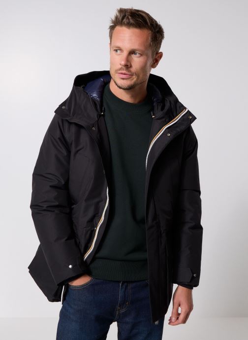K-Way Winterjas Joshua Thermo Heavy heren zwart