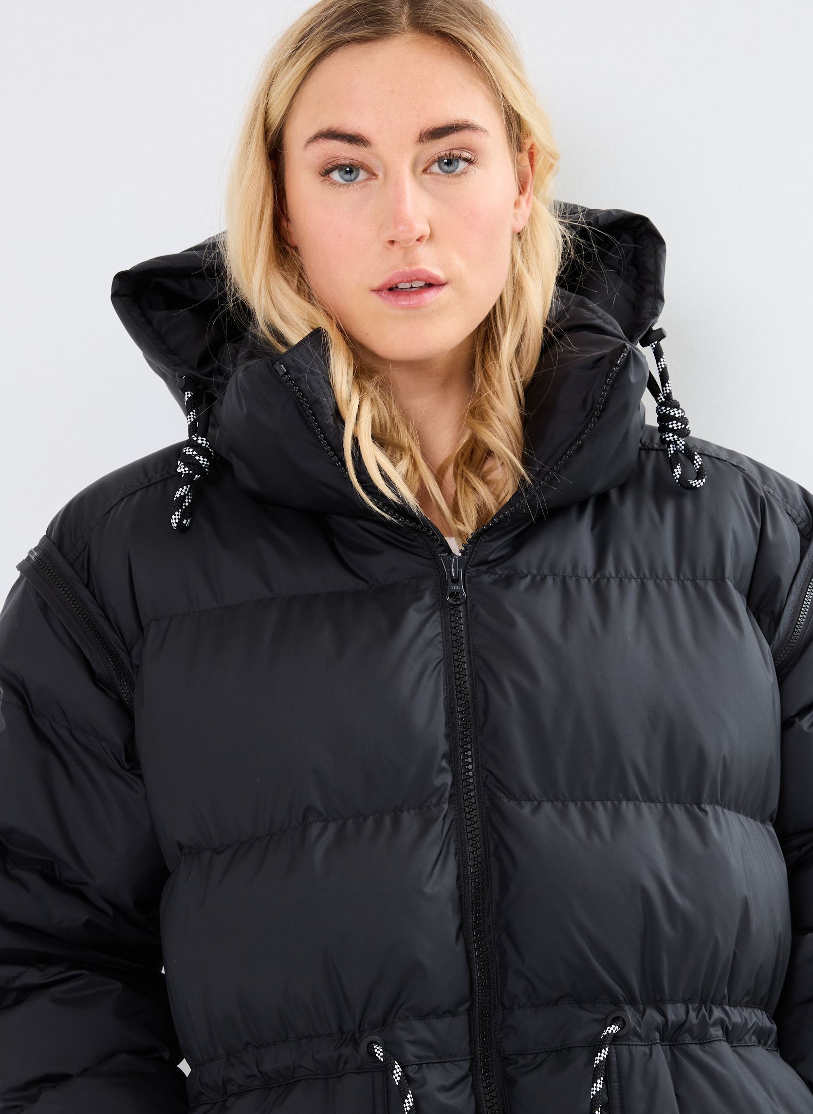 Doudounes Asmc Long Puffa femme noir adidas by Stella McCartney Doudounes Asmc Long Puffa femme noir NOIR
