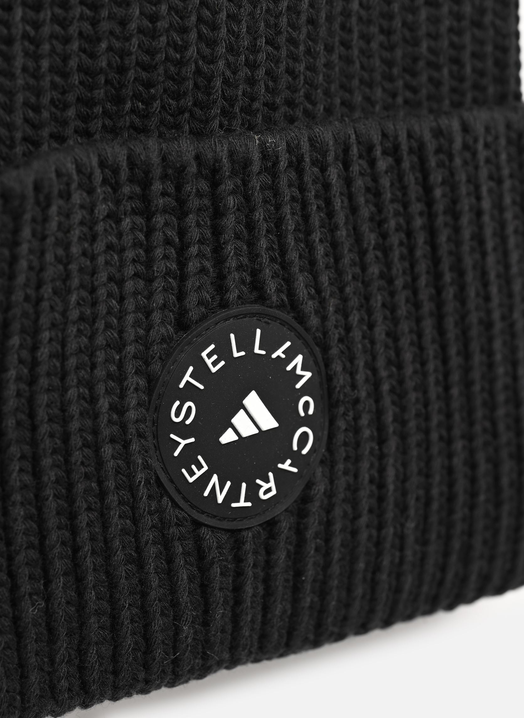 Mützen Asmc Beanie damen schwarz adidas by Stella McCartney Mützen Asmc Beanie damen schwarz BLACK/BLACK/WHITE
