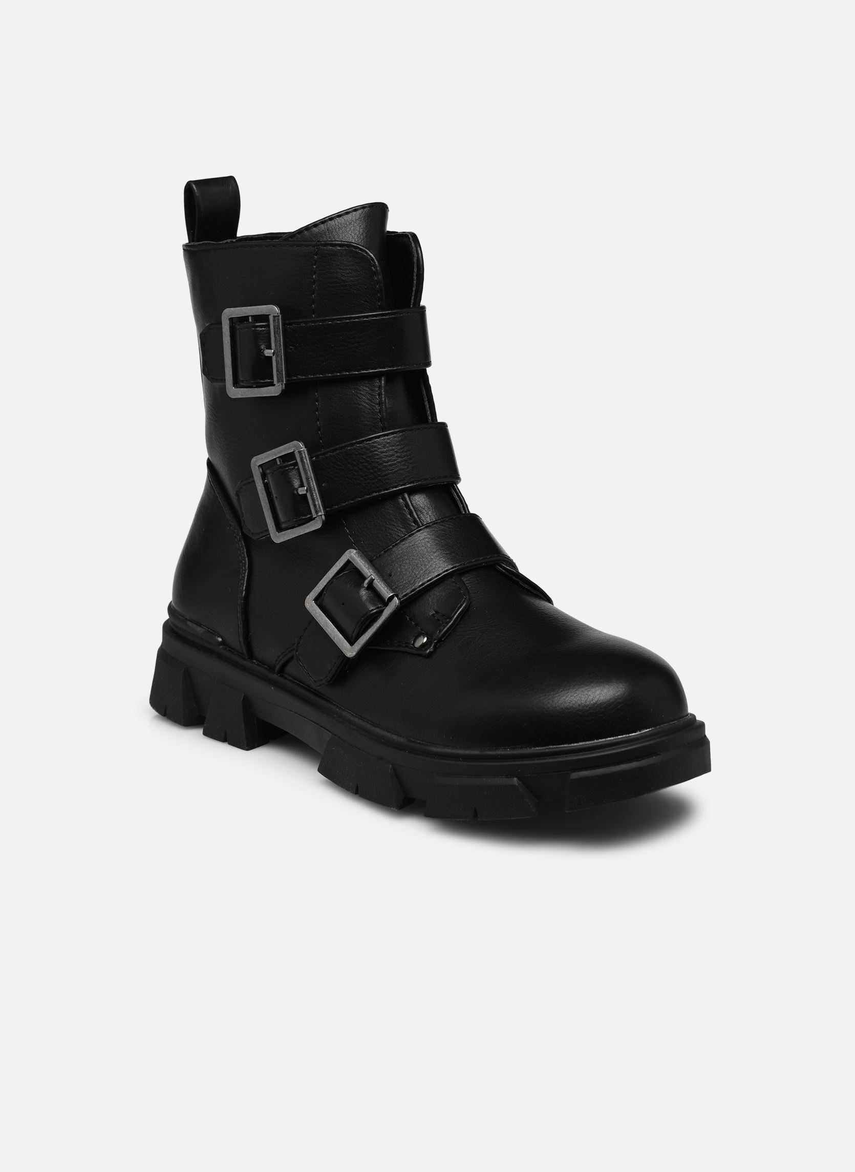 Enkellaarsjes AAF502F6S meisjes zwart Bullboxer Enkellaarsjes AAF502F6S meisjes zwart Black