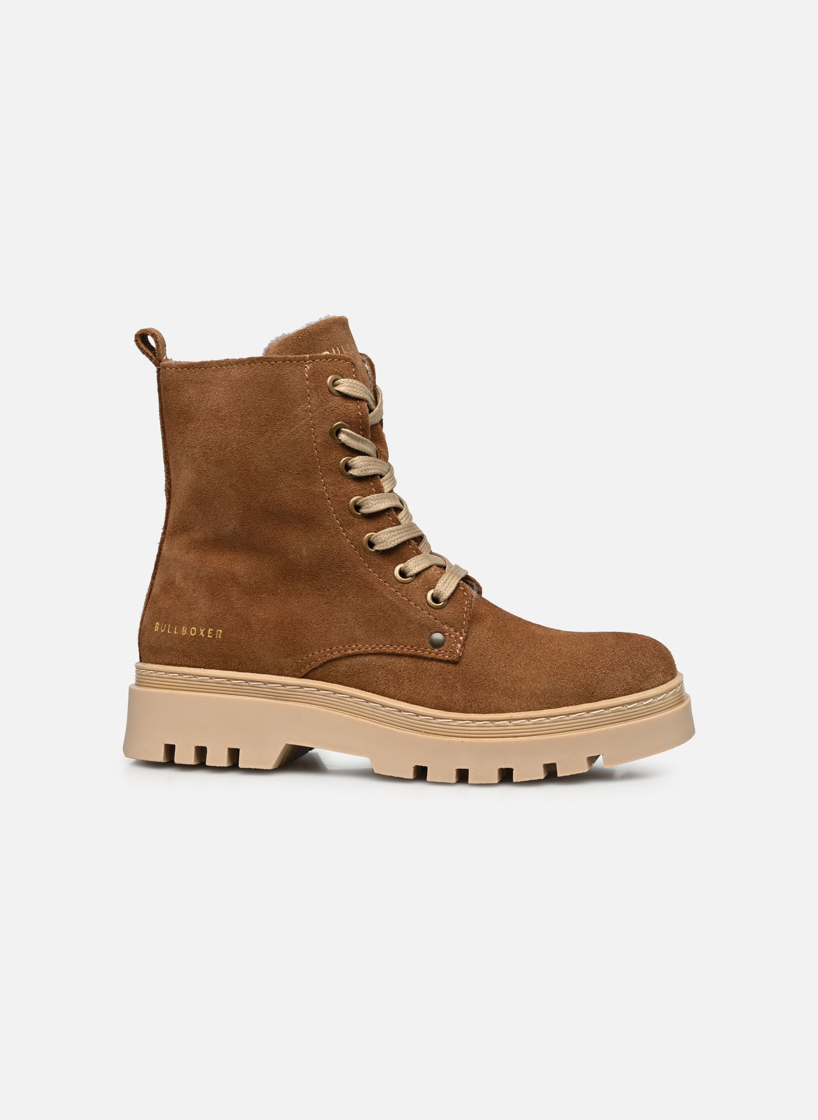 Enkellaarsjes ALJ501E6C meisjes bruin Bullboxer Enkellaarsjes ALJ501E6C meisjes bruin Nutt