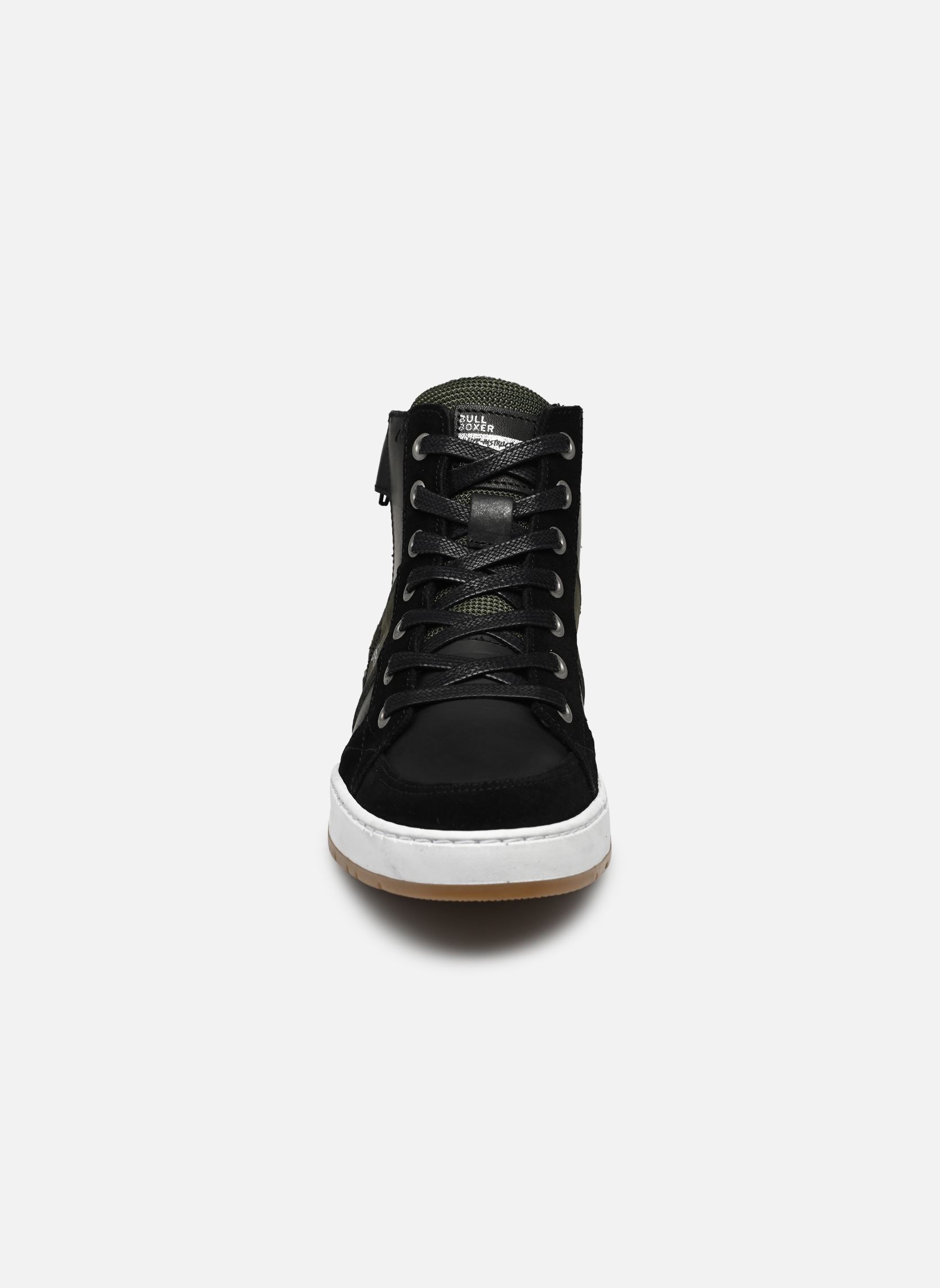 Baskets basses AOF504E6L garçon noir Bullboxer Baskets basses AOF504E6L garçon noir Black/green