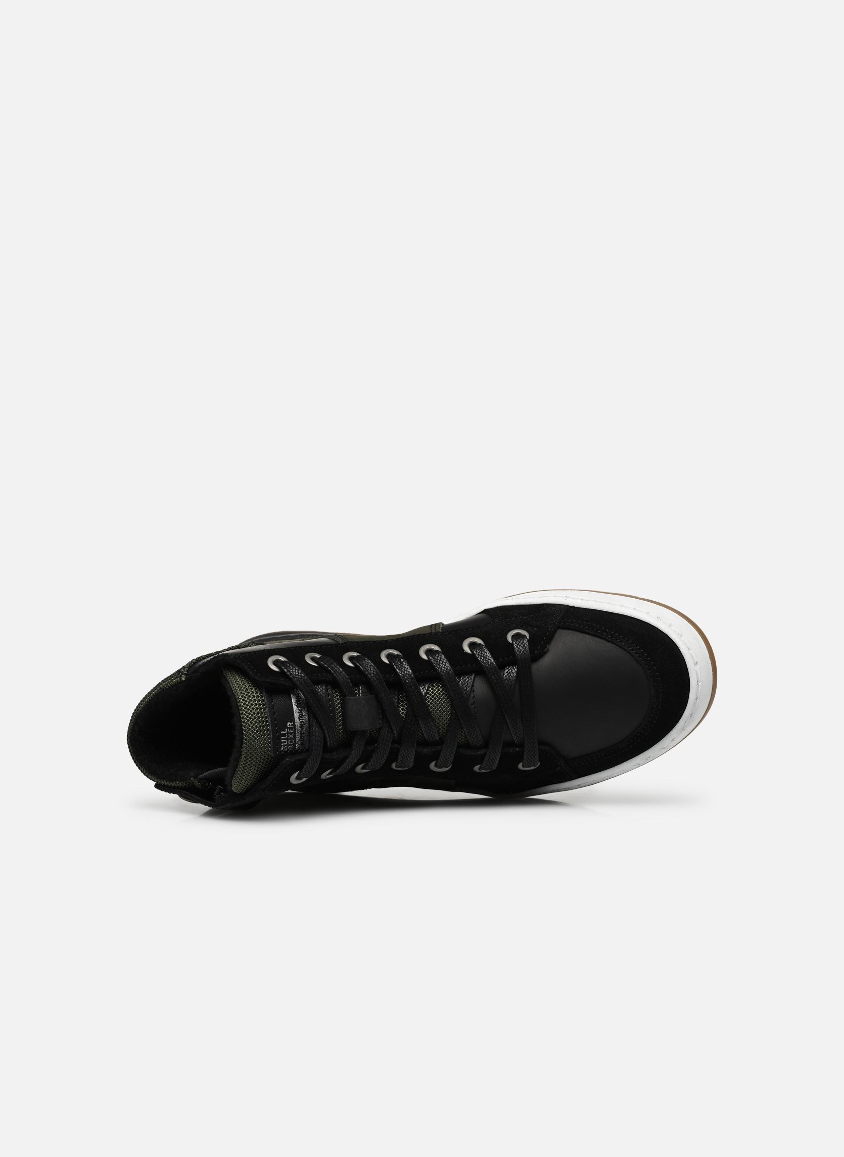Baskets basses AOF504E6L garçon noir Bullboxer Baskets basses AOF504E6L garçon noir Black/green