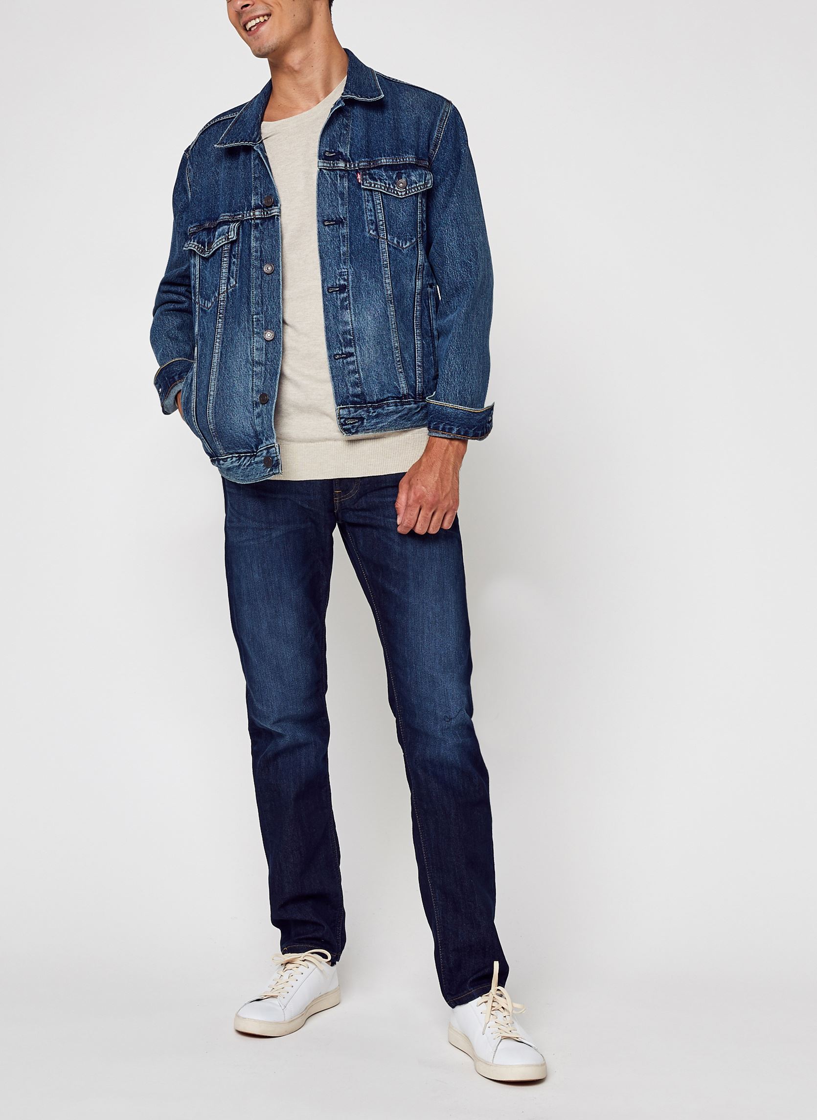 Rechte jeans / Straight Leg Jeans Daren Zip Fly heren blauw Lee Rechte jeans / Straight Leg Jeans Daren Zip Fly heren blauw STRONG HAND