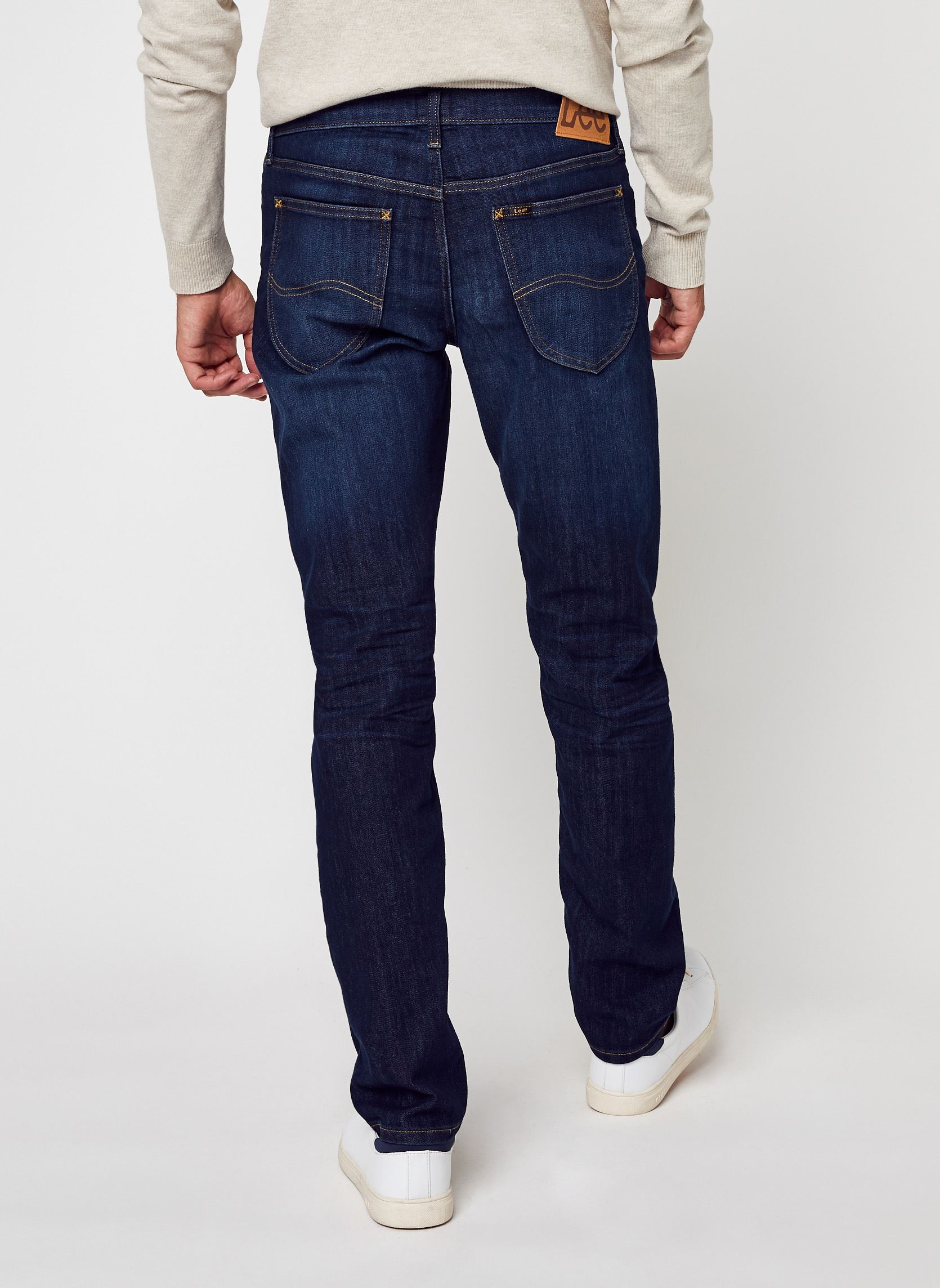 Rechte jeans / Straight Leg Jeans Daren Zip Fly heren blauw Lee Rechte jeans / Straight Leg Jeans Daren Zip Fly heren blauw STRONG HAND