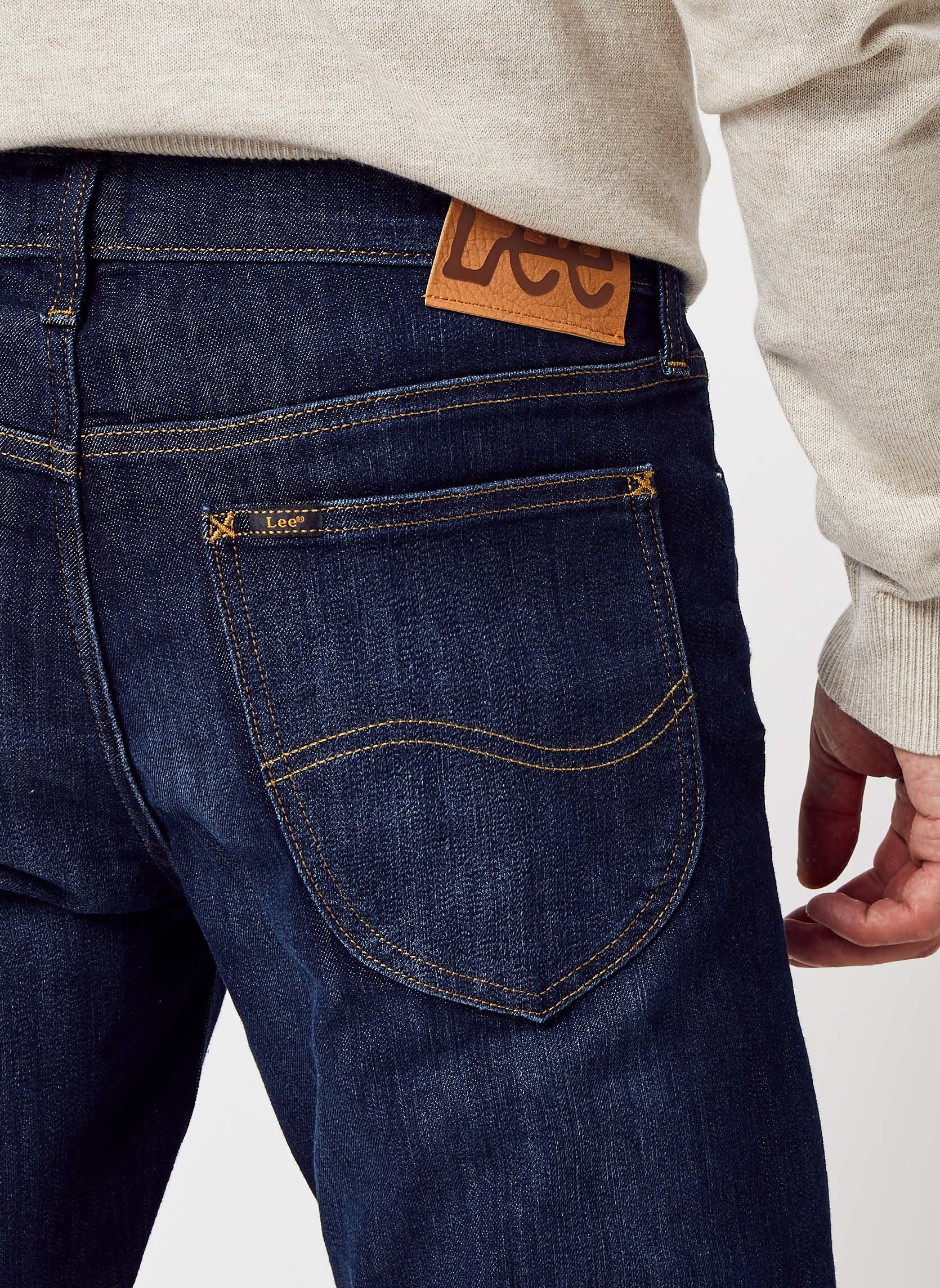 Rechte jeans / Straight Leg Jeans Daren Zip Fly heren blauw Lee Rechte jeans / Straight Leg Jeans Daren Zip Fly heren blauw STRONG HAND