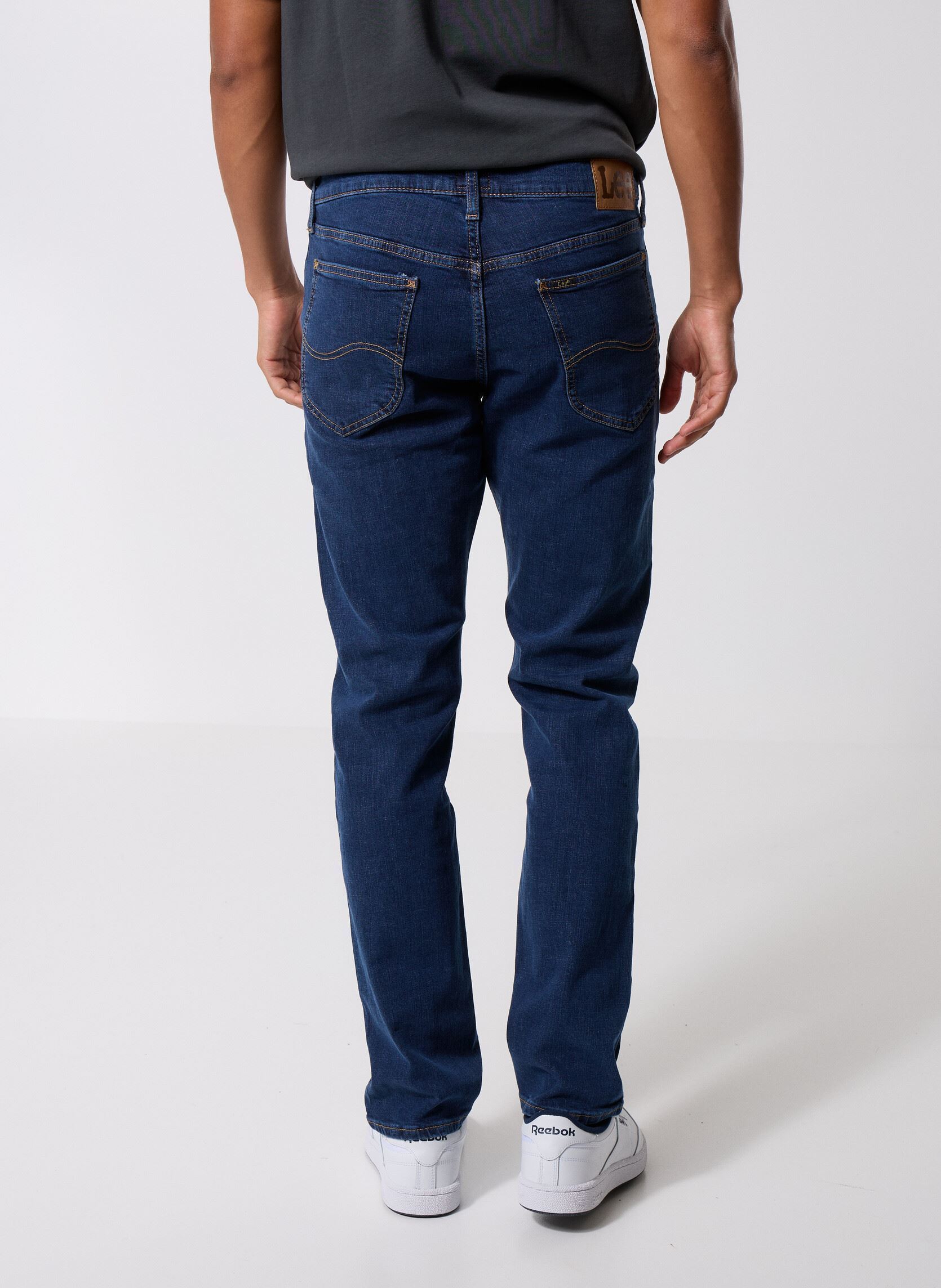 Rechte jeans / Straight Leg Jeans Daren Zip Fly heren blauw Lee Rechte jeans / Straight Leg Jeans Daren Zip Fly heren blauw DARK OCEAN