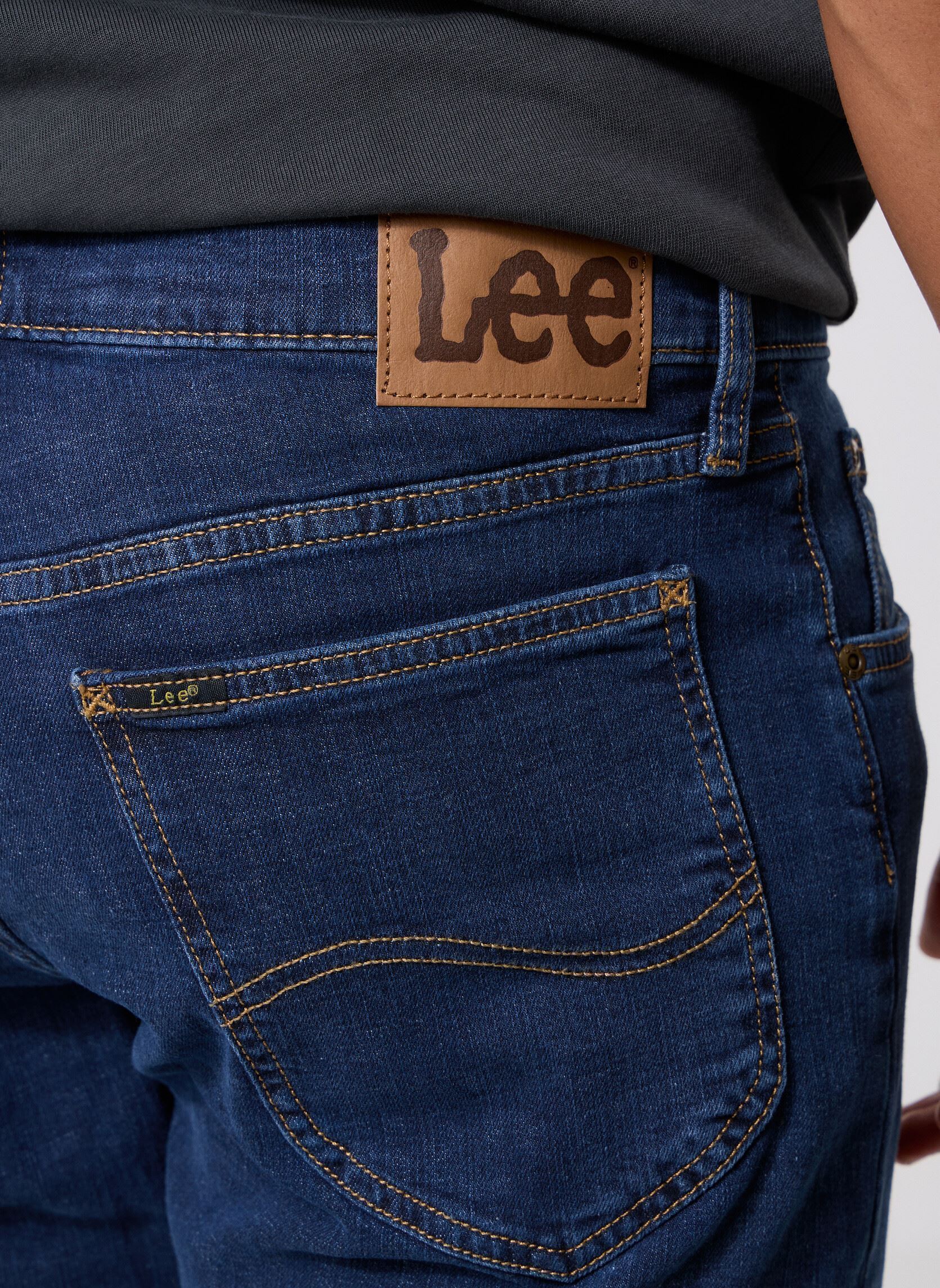 Rechte jeans / Straight Leg Jeans Daren Zip Fly heren blauw Lee Rechte jeans / Straight Leg Jeans Daren Zip Fly heren blauw DARK OCEAN