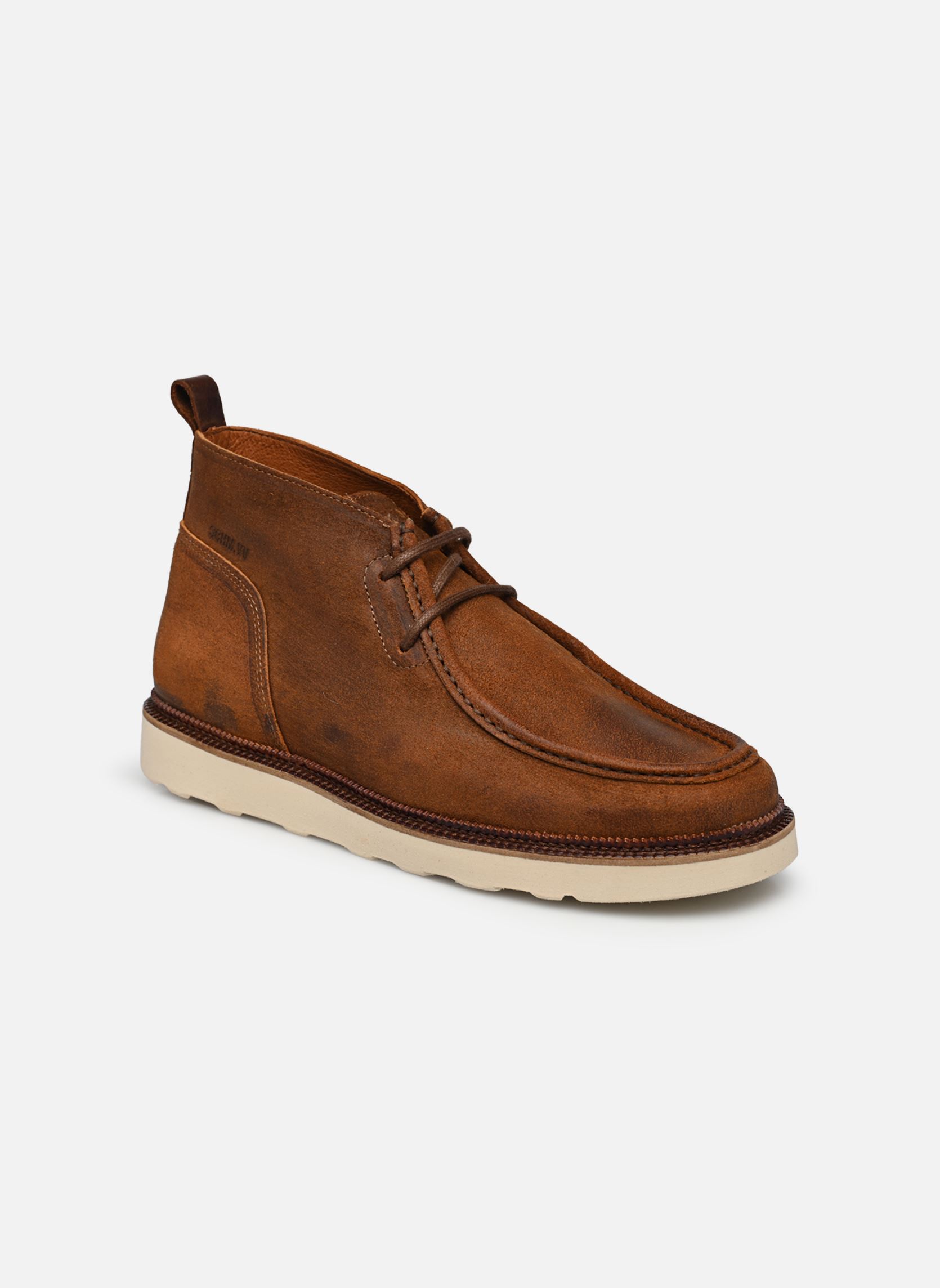 Geschnürte Stiefeletten DOCK DESERT herren braun Schmoove Geschnürte Stiefeletten DOCK DESERT herren braun CHESTNUT
