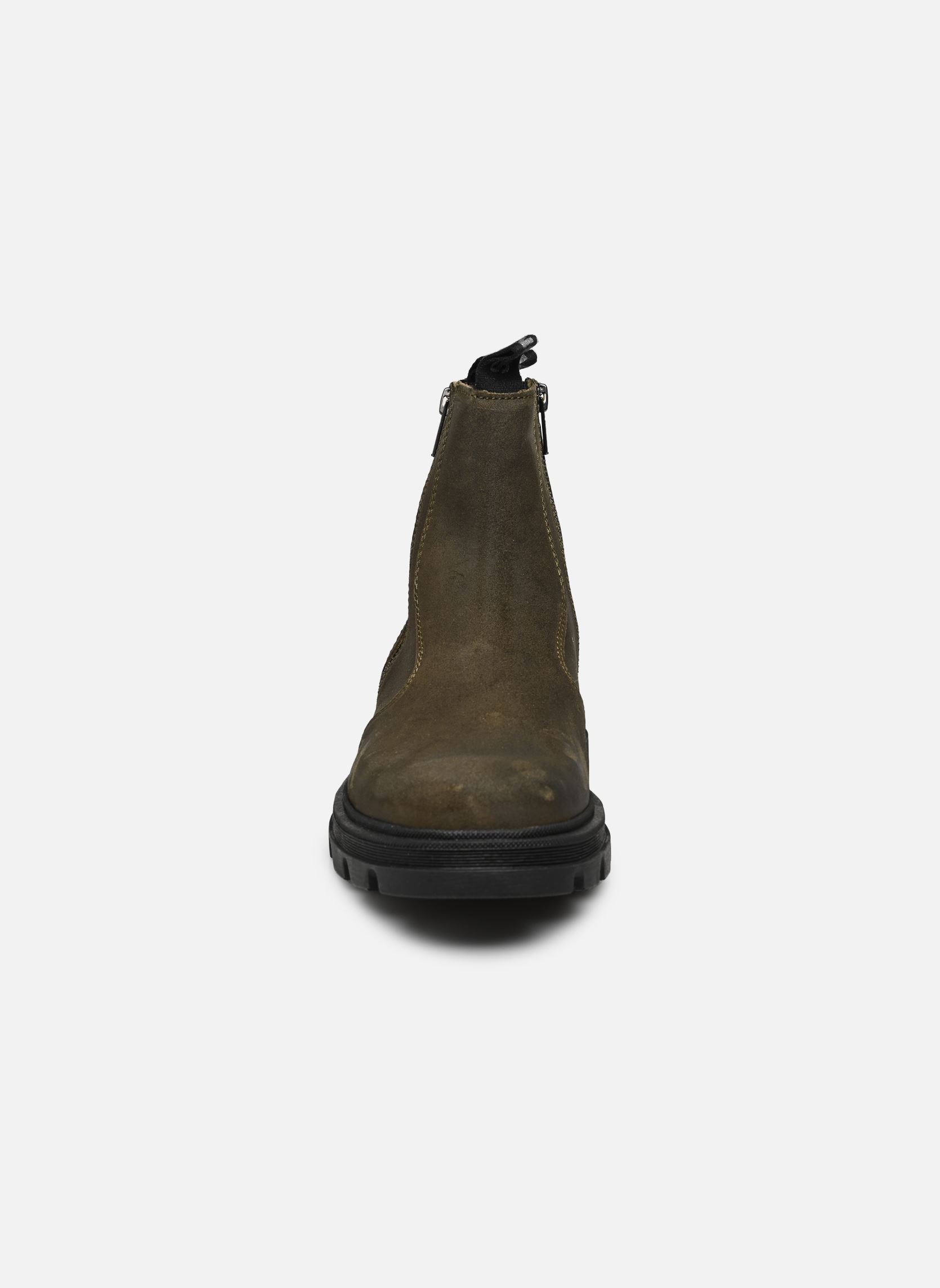 Stiefeletten und Stiefel LONDON ZIP BOOTS herren grün Schmoove Stiefeletten und Stiefel LONDON ZIP BOOTS herren grün OLIVE