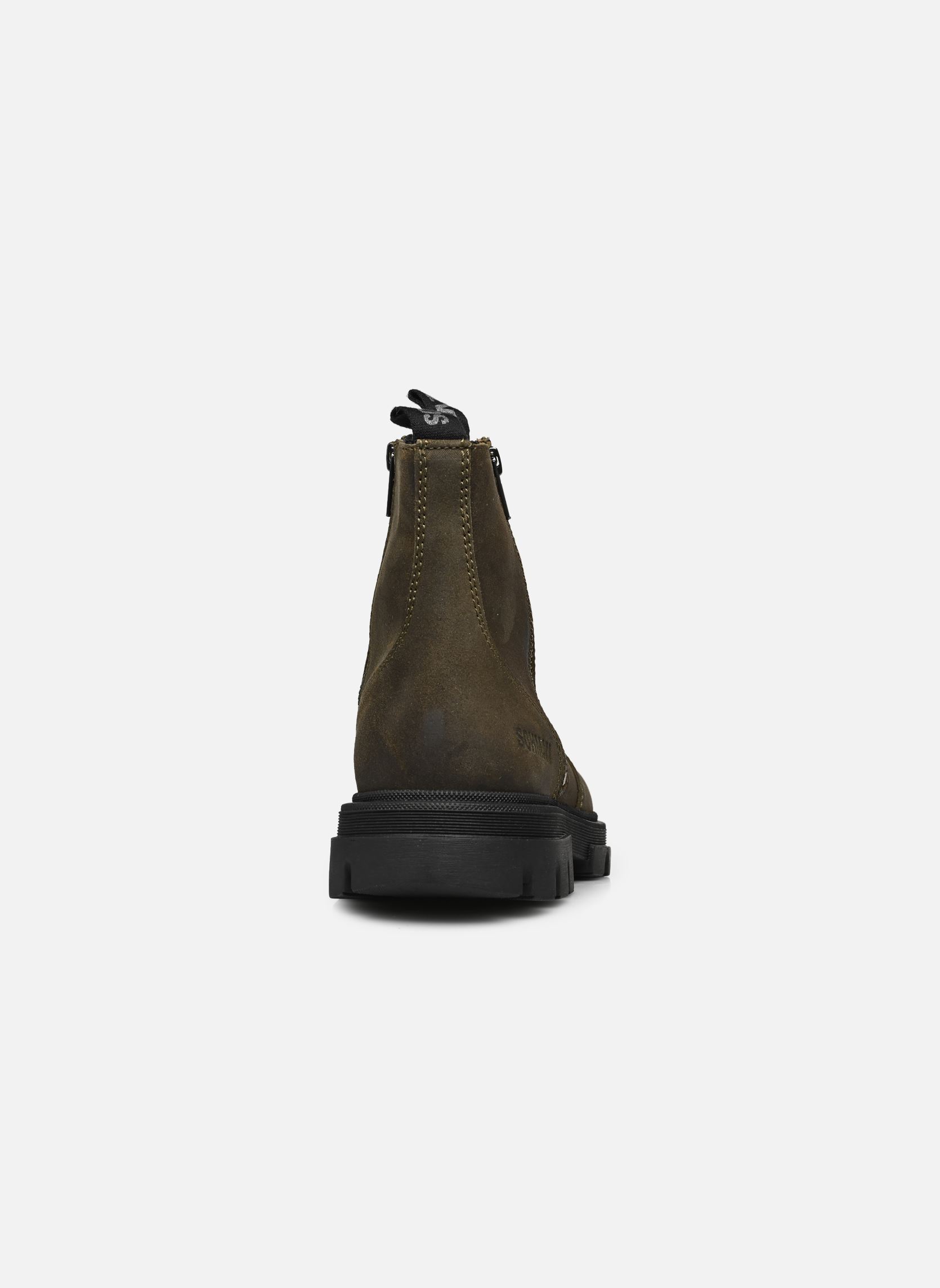 Stiefeletten und Stiefel LONDON ZIP BOOTS herren grün Schmoove Stiefeletten und Stiefel LONDON ZIP BOOTS herren grün OLIVE