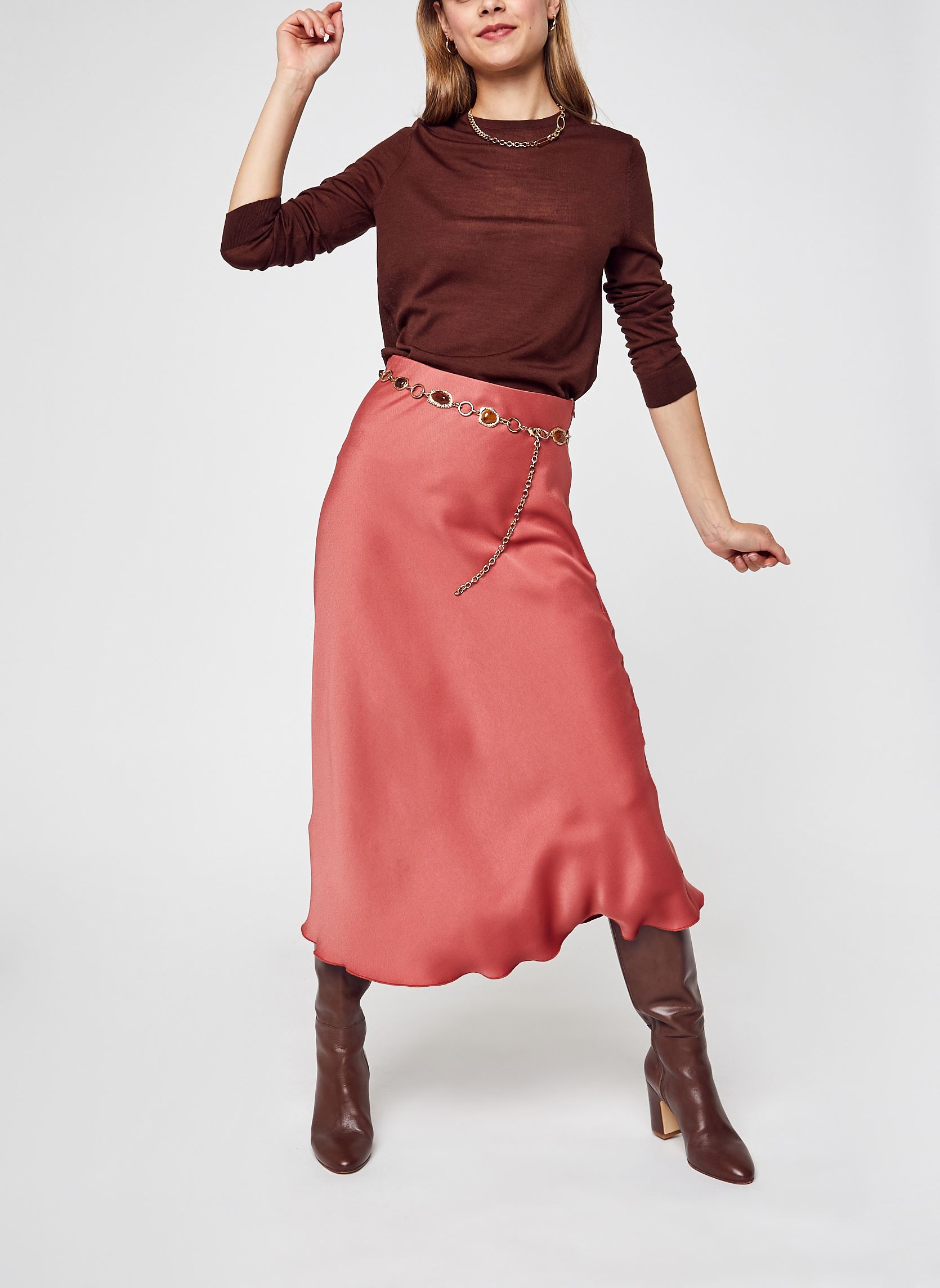 Pullover Merino Crew Neck Sweater damen braun Calvin Klein Pullover Merino Crew Neck Sweater damen braun GT8 BROWN