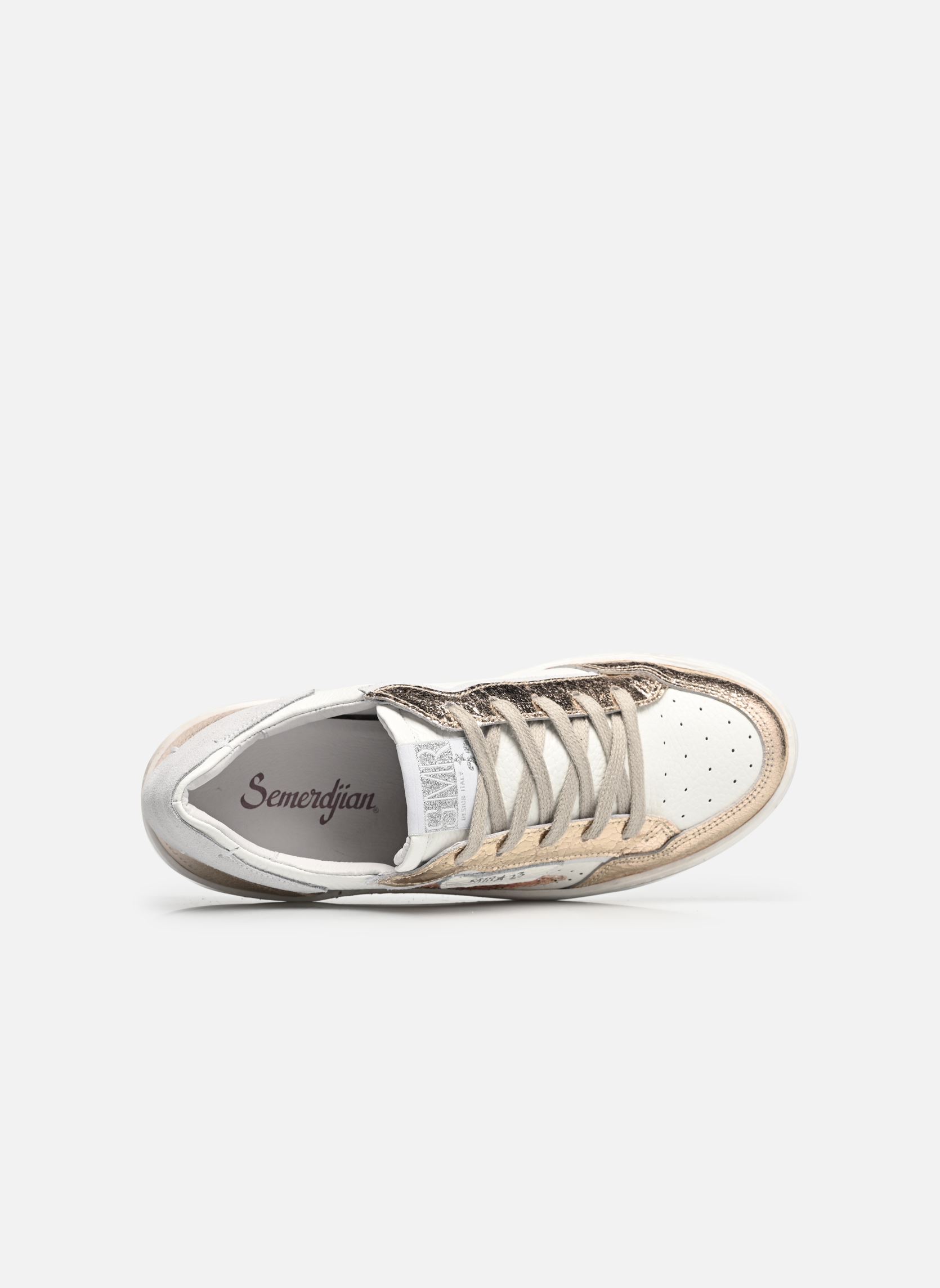 Niedrige Sneaker Ale damen gold und bronze Semerdjian Niedrige Sneaker Ale damen gold und bronze 9546
