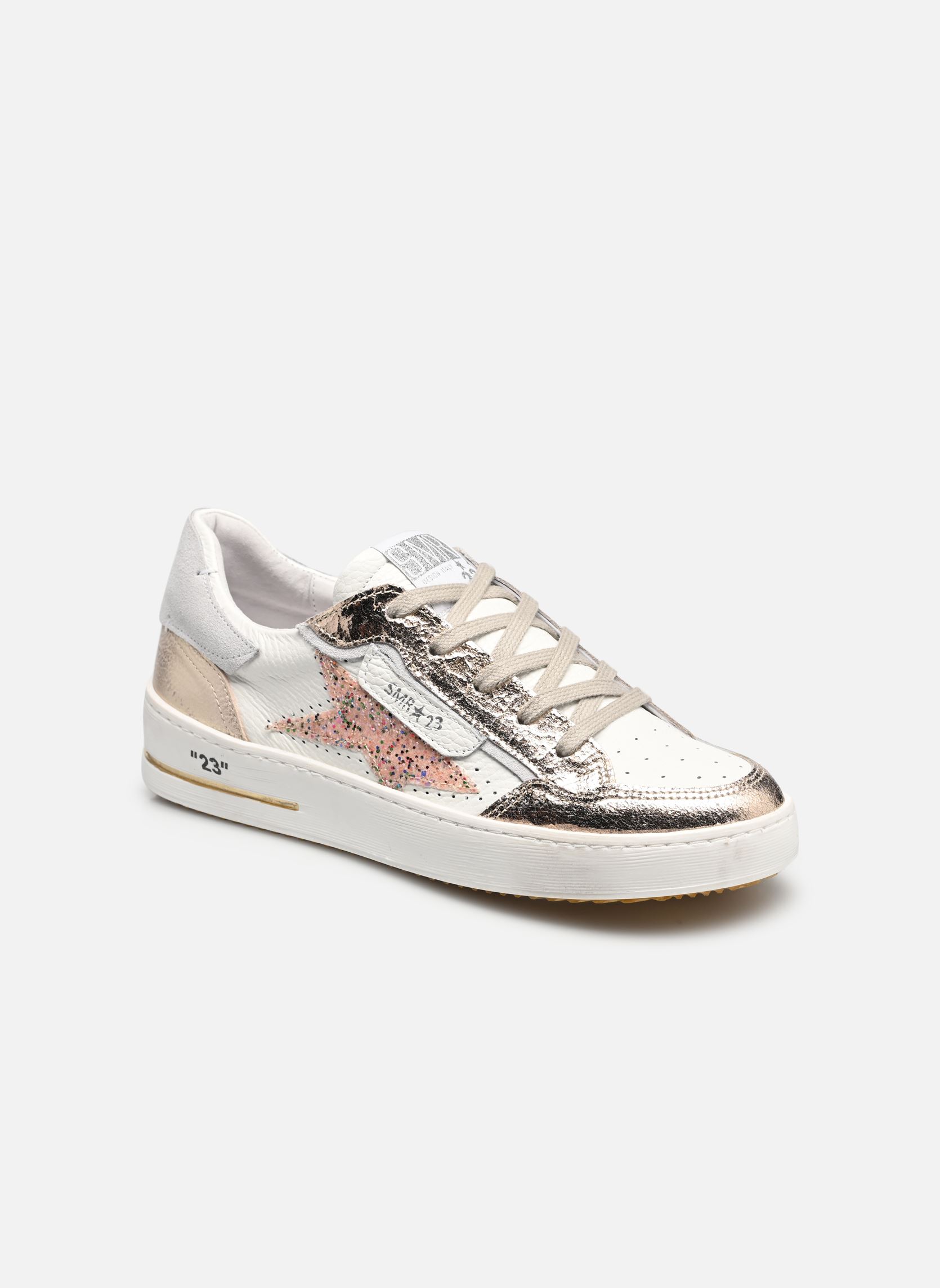 Niedrige Sneaker Ale damen gold und bronze Semerdjian Niedrige Sneaker Ale damen gold und bronze 9546