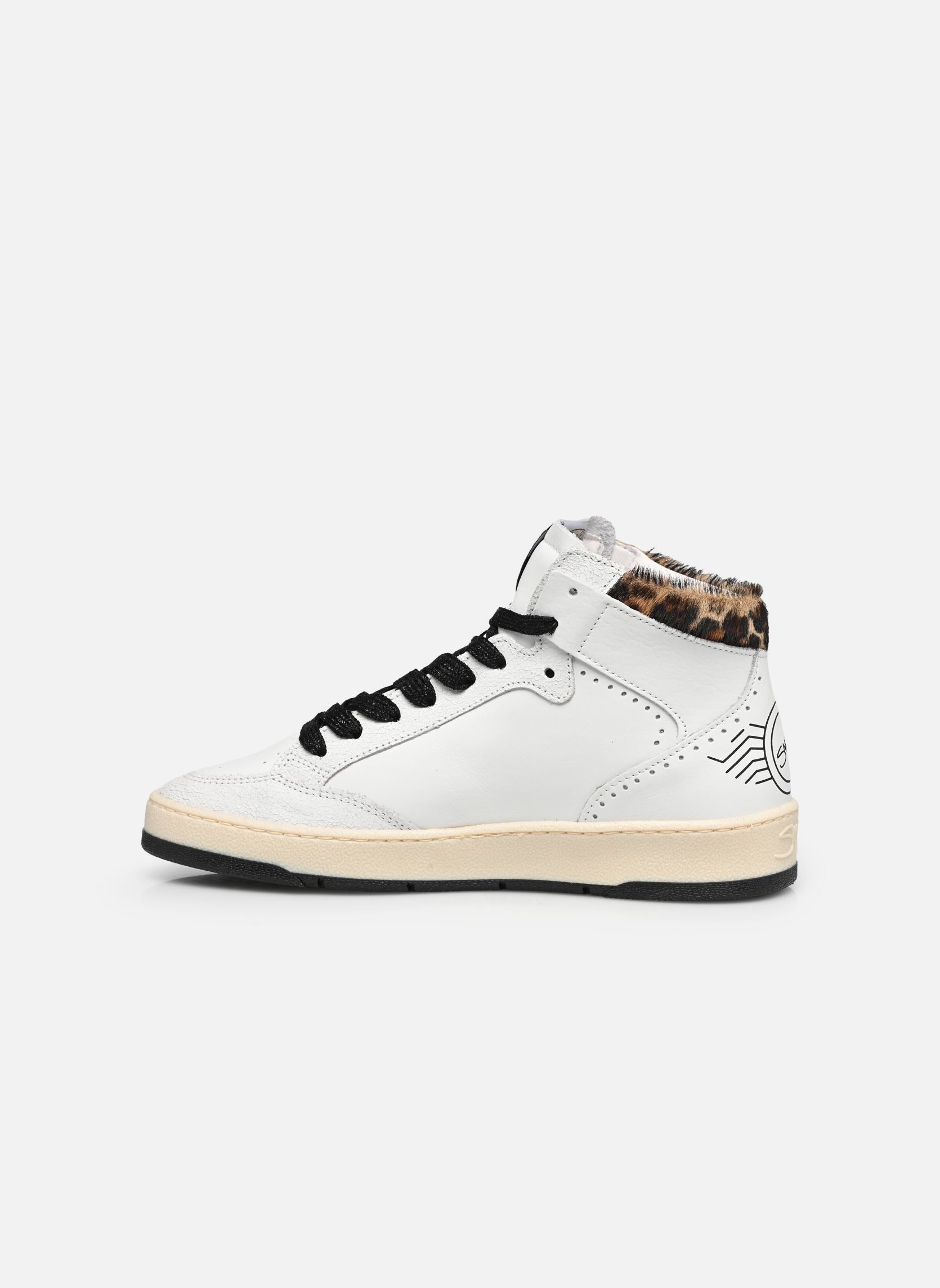 Hoge sneakers Braga dames wit Semerdjian Hoge sneakers Braga dames wit E131