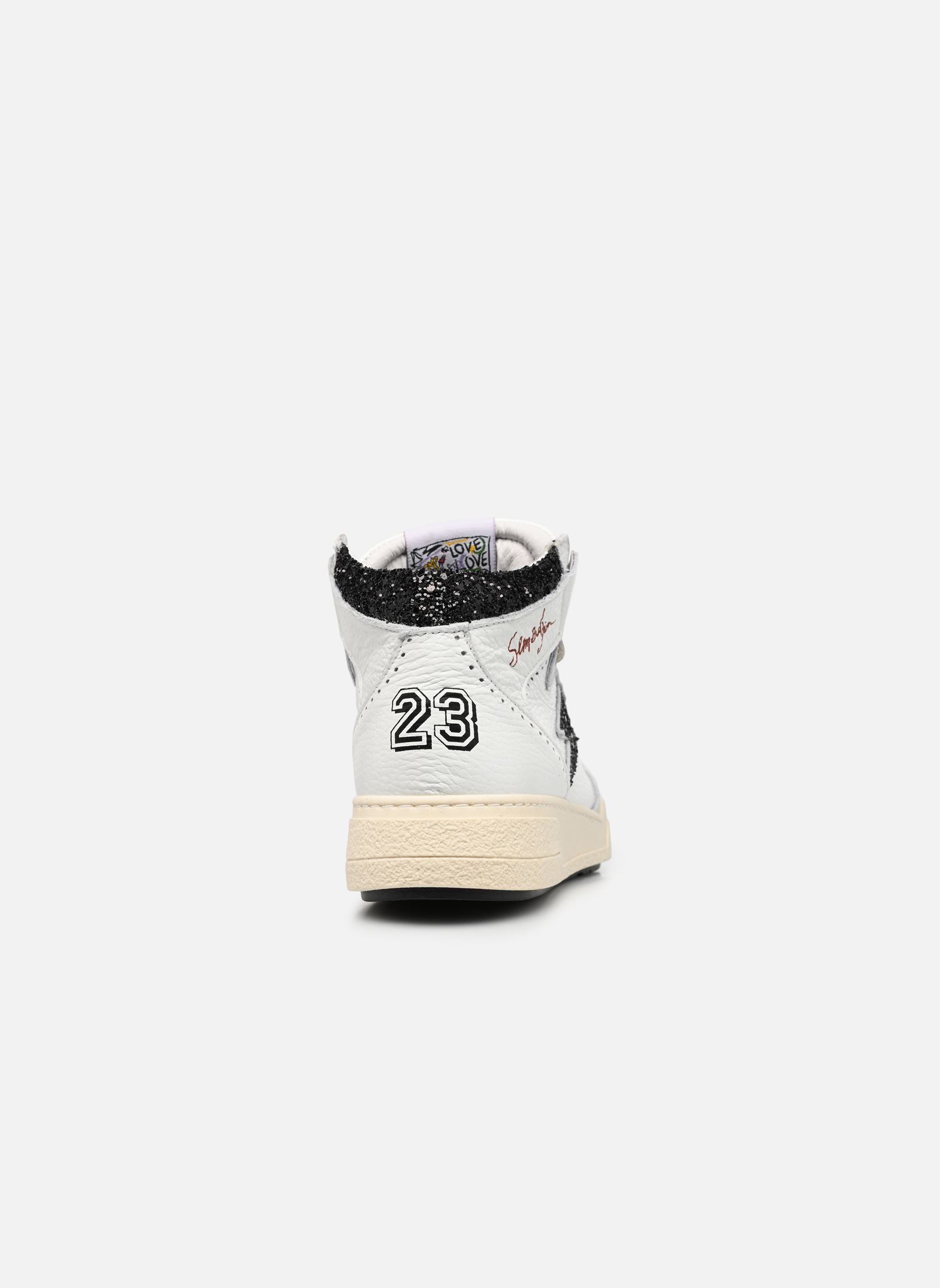 Baskets montantes Braga femme blanc Semerdjian Baskets montantes Braga femme blanc 8326