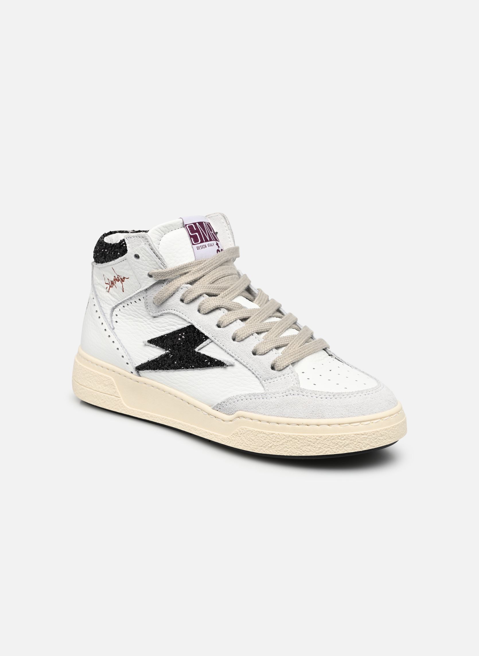 Baskets montantes Braga femme blanc Semerdjian Baskets montantes Braga femme blanc 8326