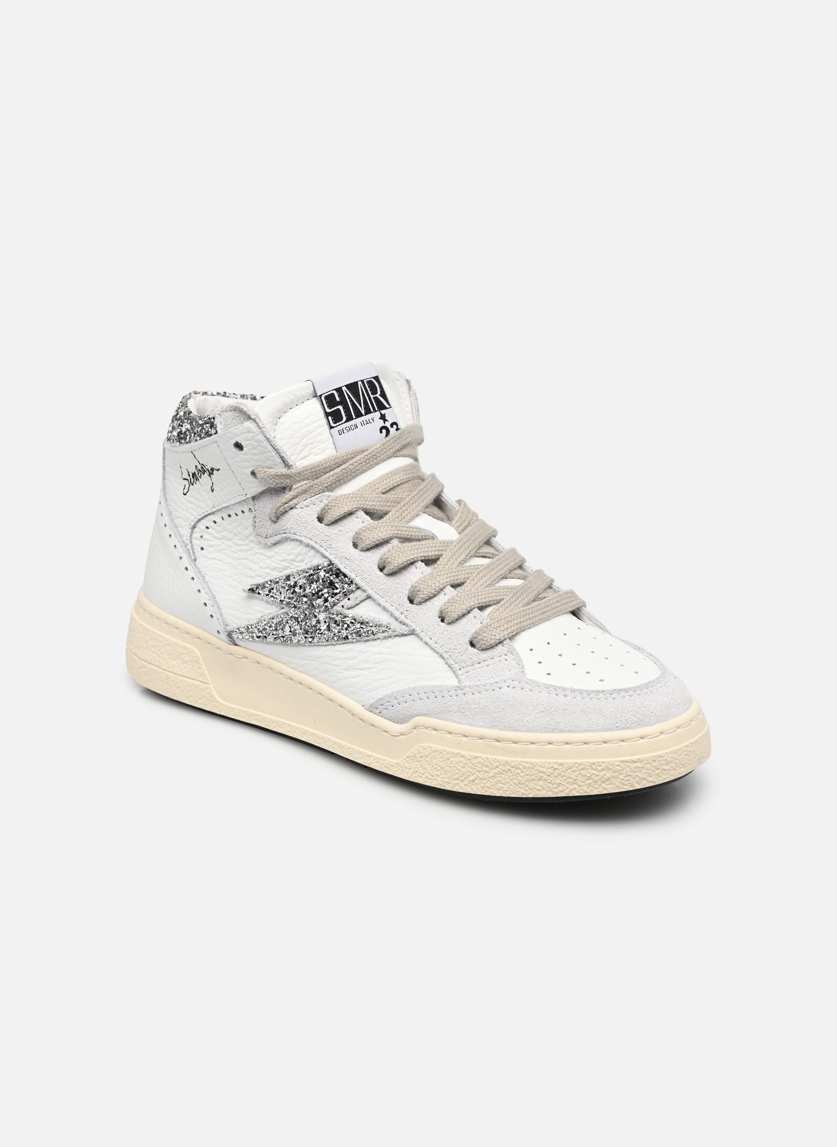 Baskets montantes Braga femme blanc Semerdjian Baskets montantes Braga femme blanc 8325