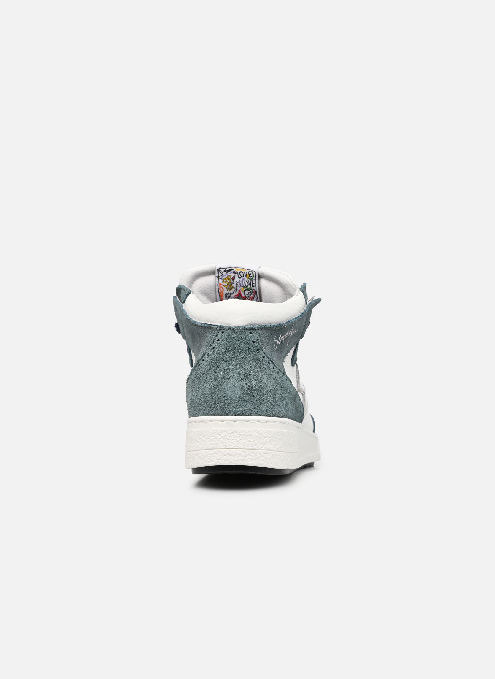 Baskets montantes Braga femme bleu Semerdjian Baskets montantes Braga femme bleu 8308