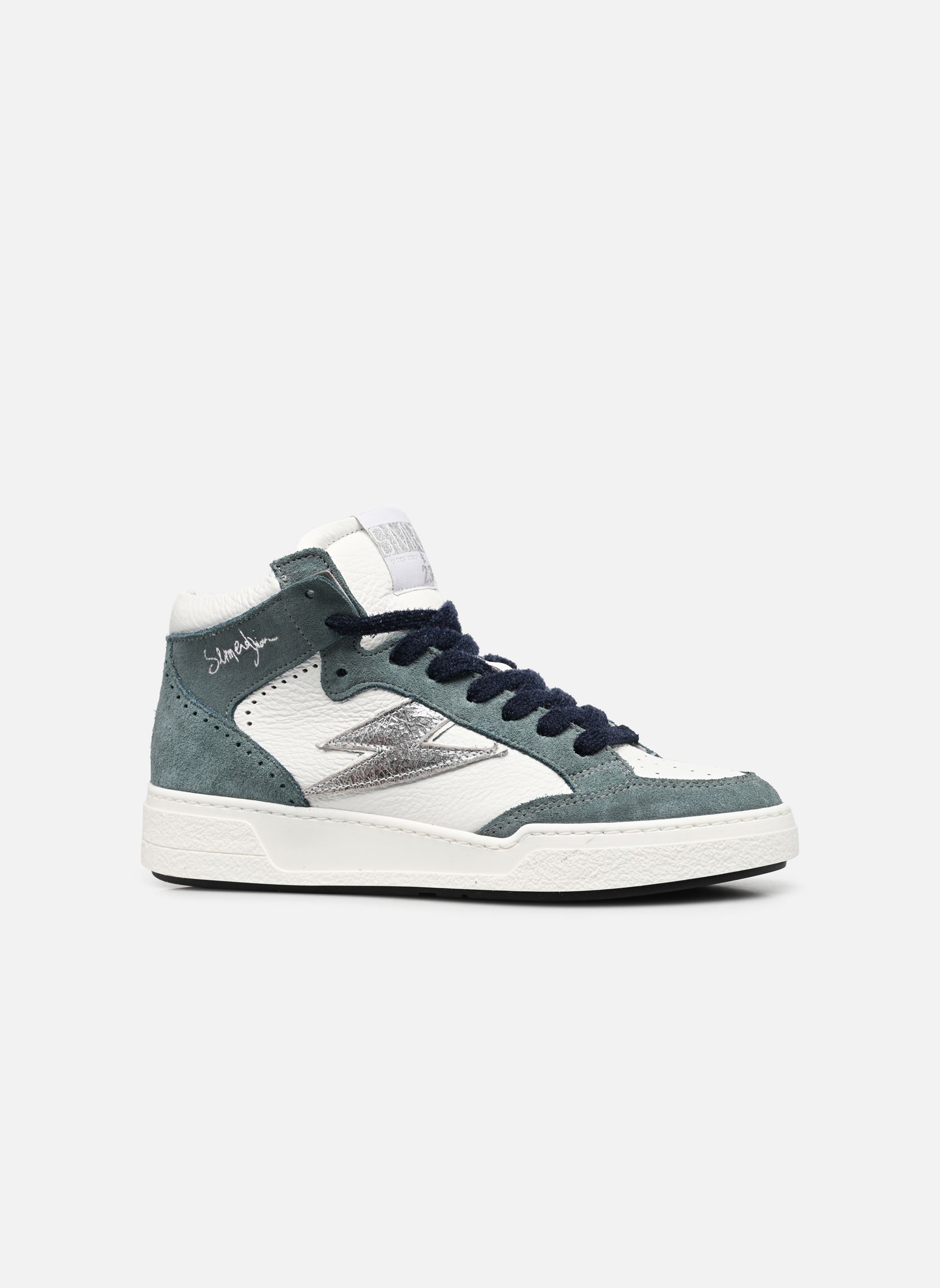 Baskets montantes Braga femme bleu Semerdjian Baskets montantes Braga femme bleu 8308