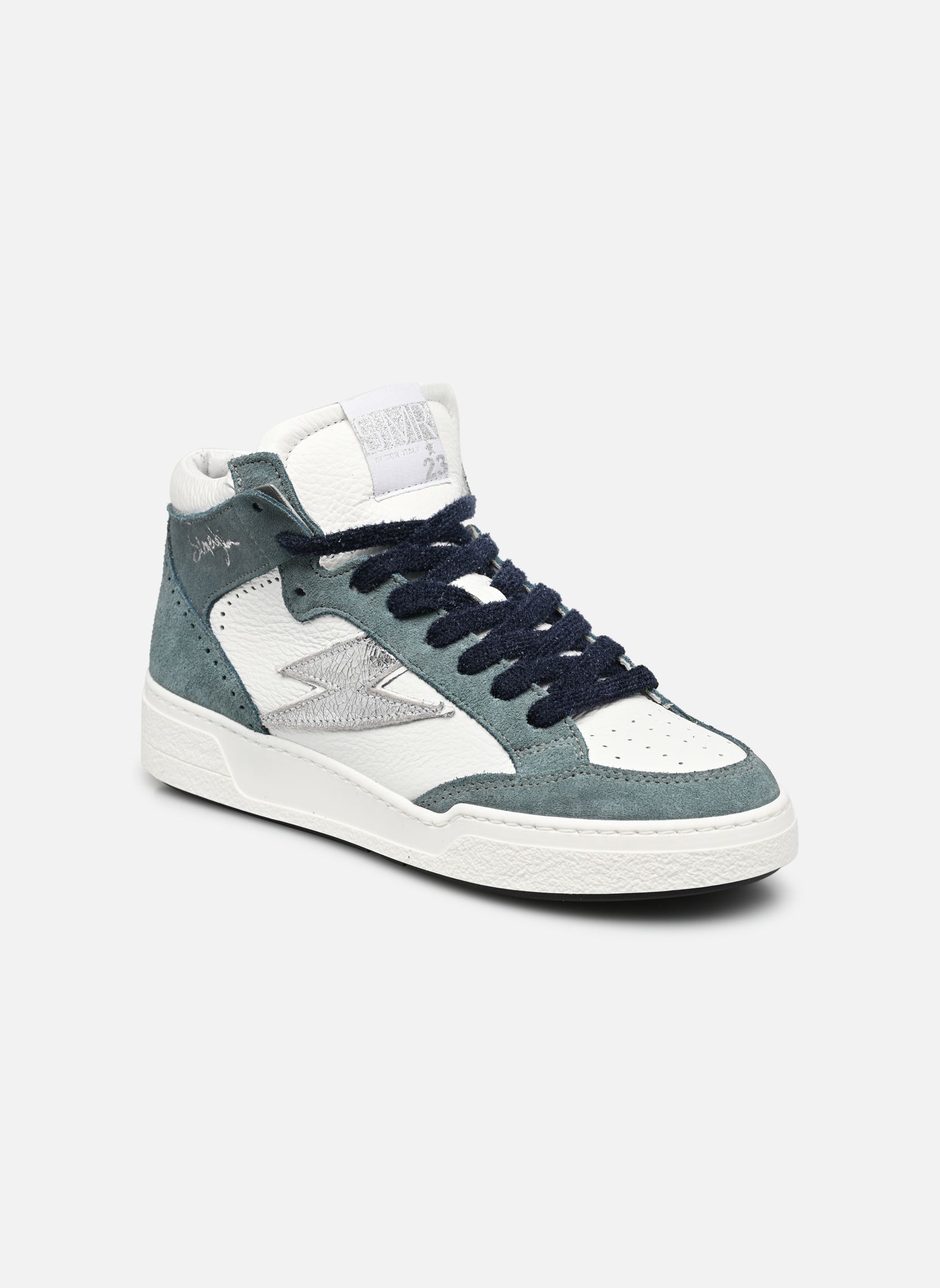 Baskets montantes Braga femme bleu Semerdjian Baskets montantes Braga femme bleu 8308