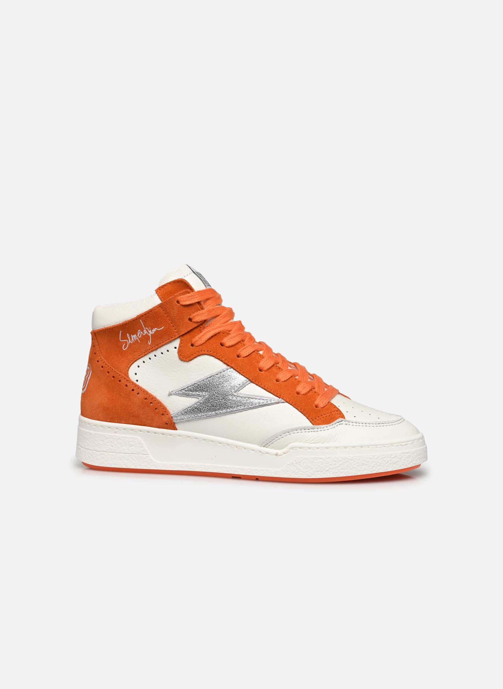 Hoge sneakers Braga dames oranje Semerdjian Hoge sneakers Braga dames oranje 11441