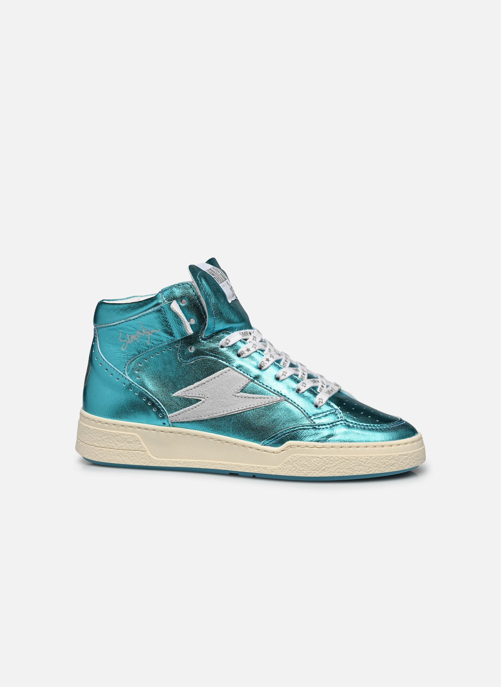 Baskets montantes Braga femme bleu Semerdjian Baskets montantes Braga femme bleu 11442