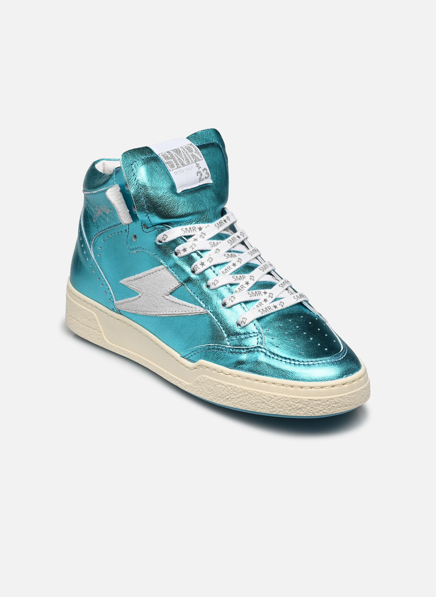 Baskets montantes Braga femme bleu Semerdjian Baskets montantes Braga femme bleu 11442