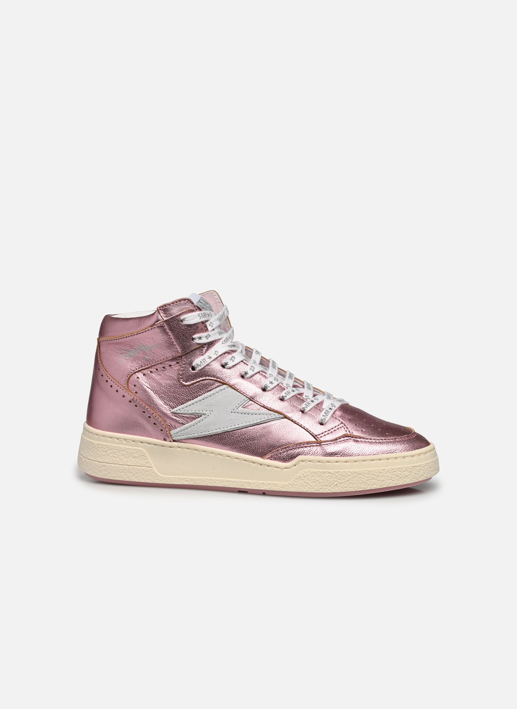 Baskets montantes Braga femme rose Semerdjian Baskets montantes Braga femme rose 11448