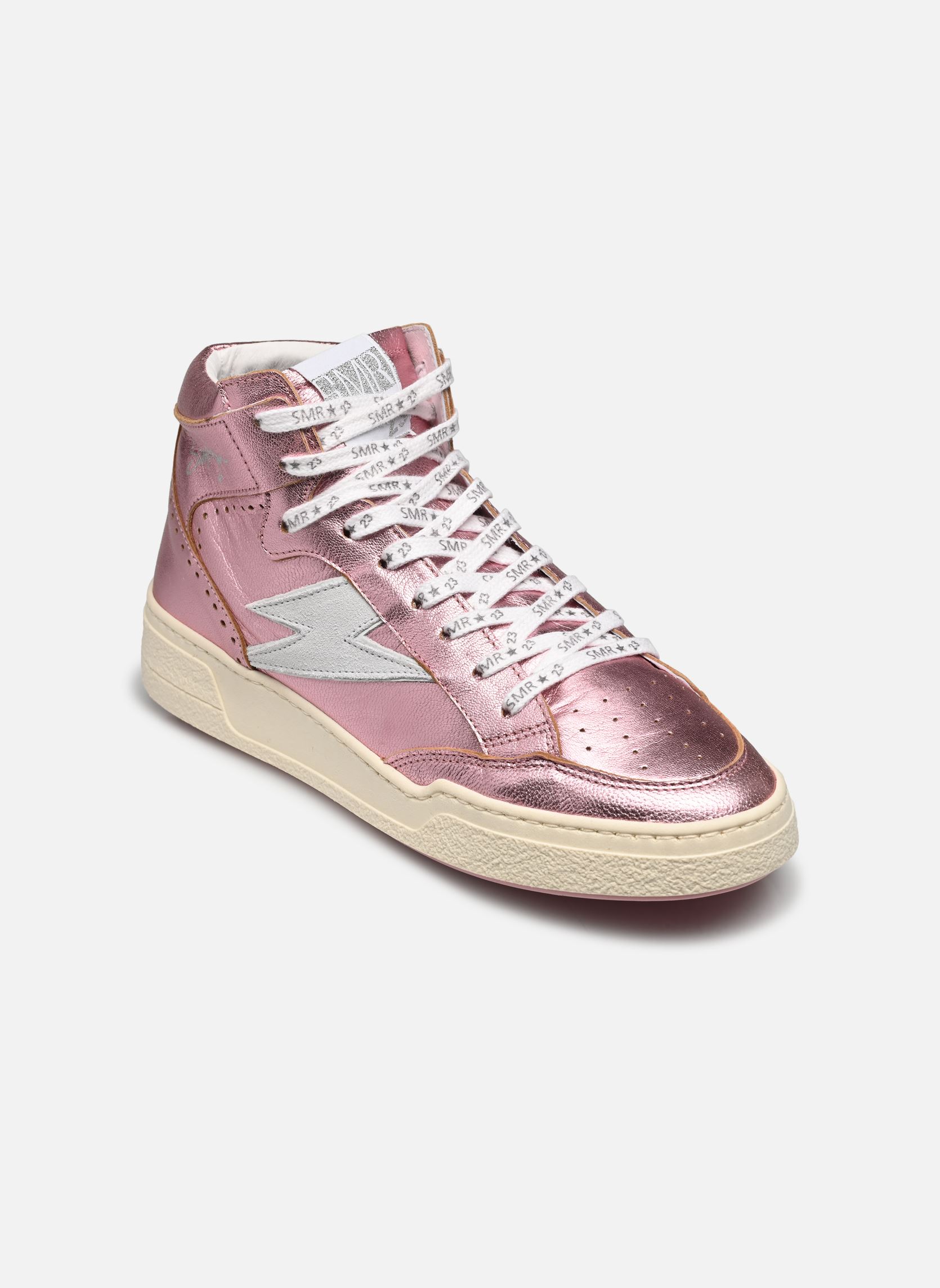 Baskets montantes Braga femme rose Semerdjian Baskets montantes Braga femme rose 11448