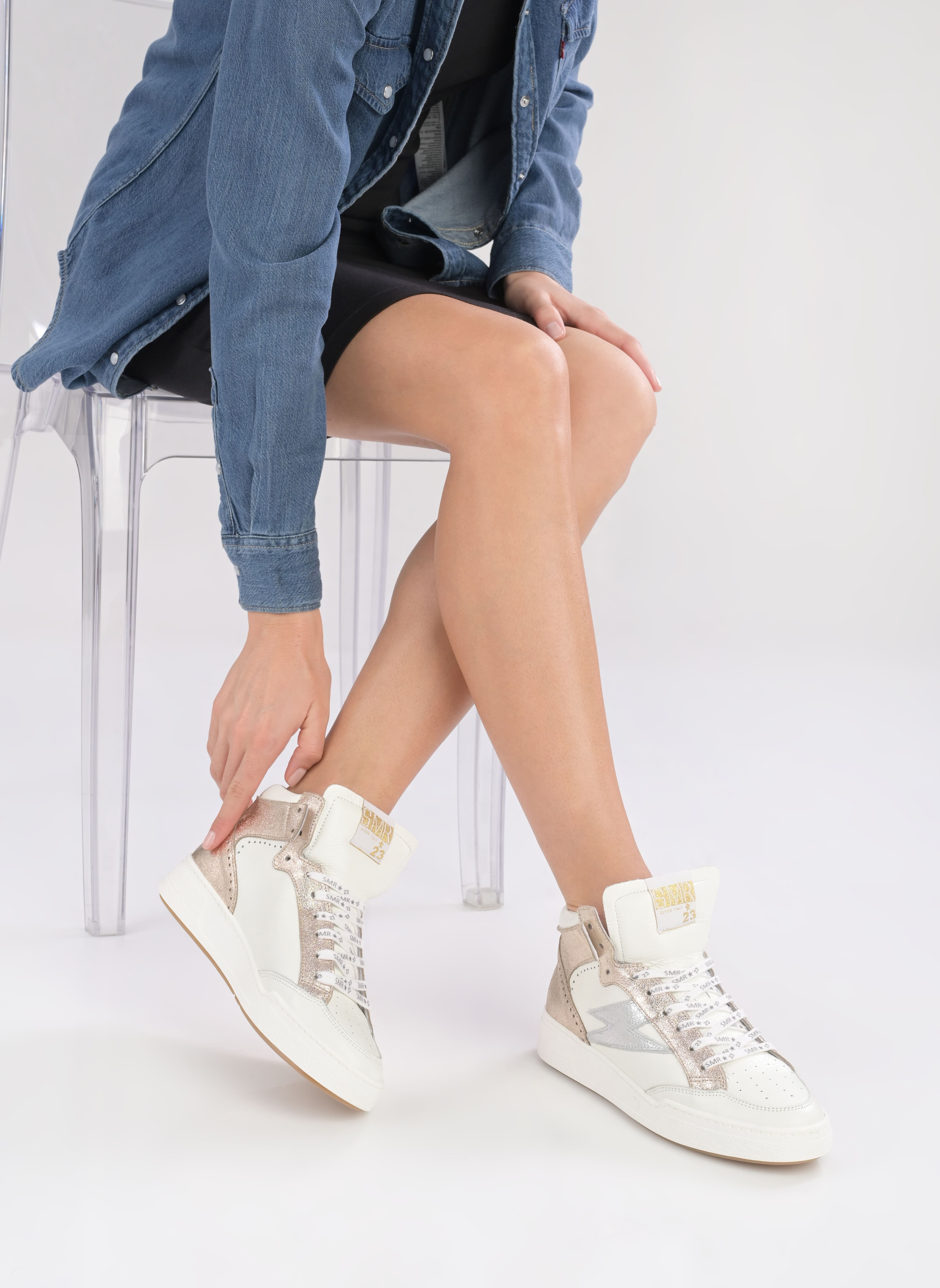 Knöchelhohe Sneaker Braga damen mehrfarbig Semerdjian Knöchelhohe Sneaker Braga damen mehrfarbig 11429