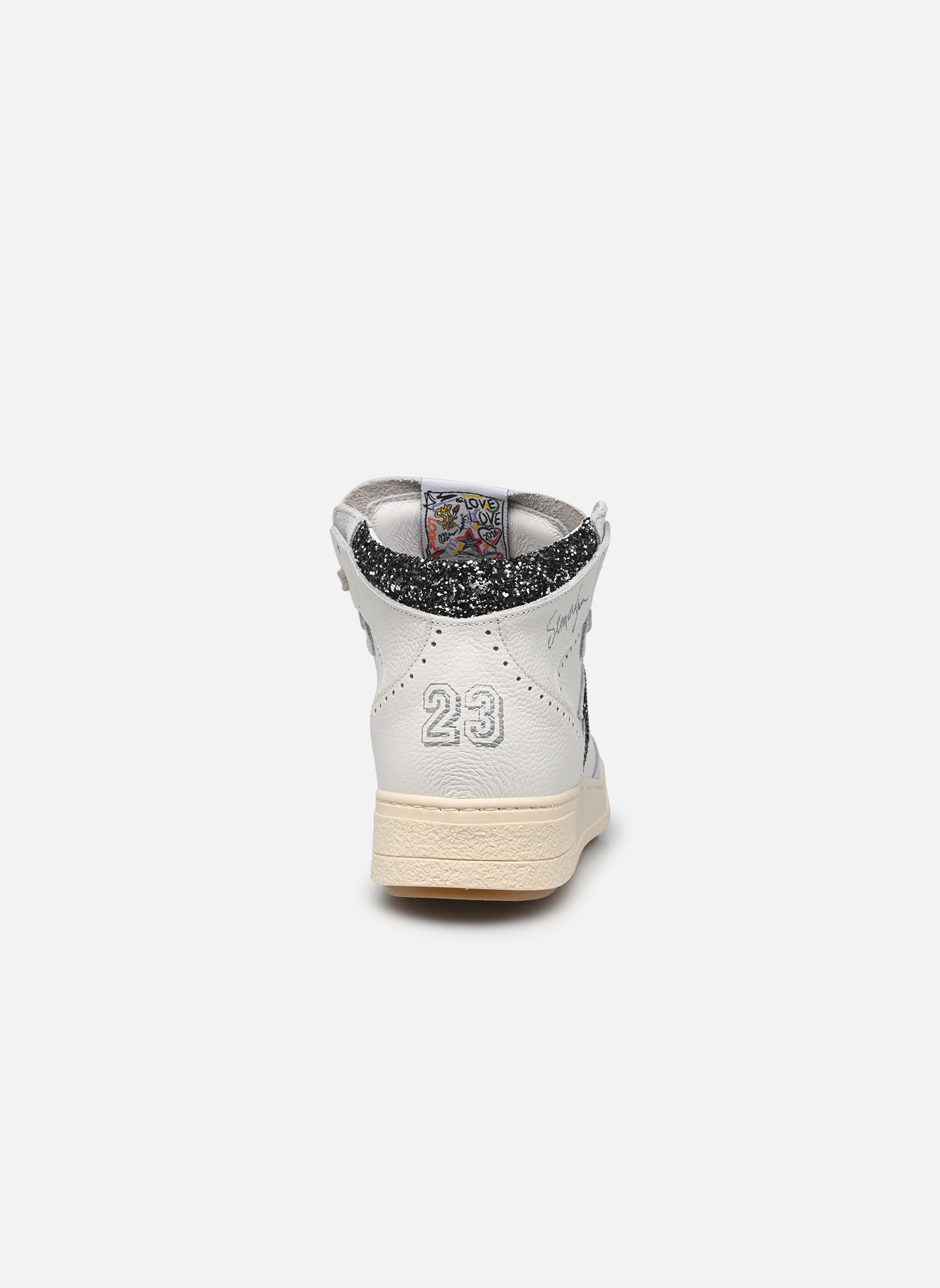 Hoge sneakers Braga dames wit Semerdjian Hoge sneakers Braga dames wit A570
