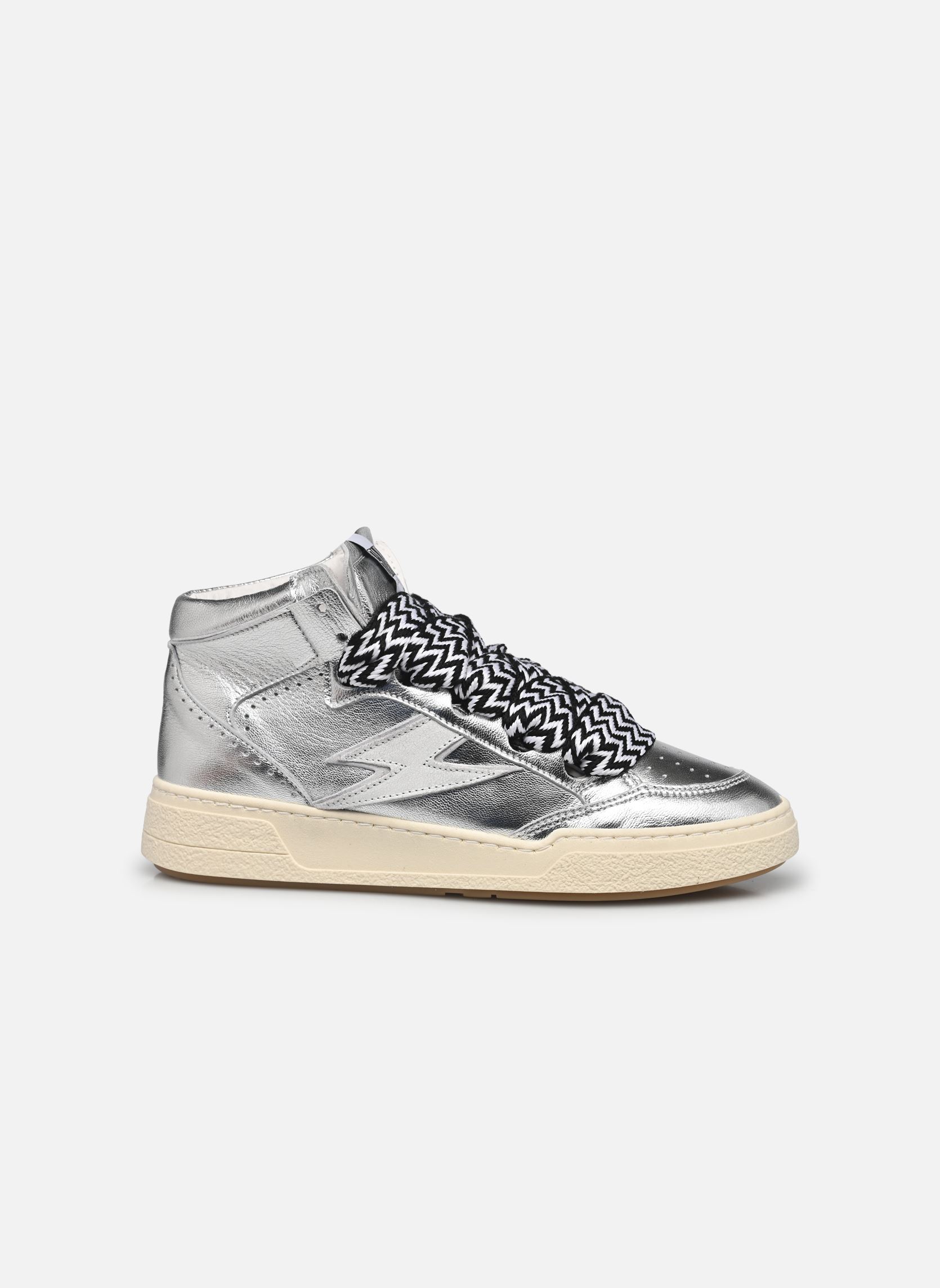 Hoge sneakers Braga dames zilver Semerdjian Hoge sneakers Braga dames zilver A574