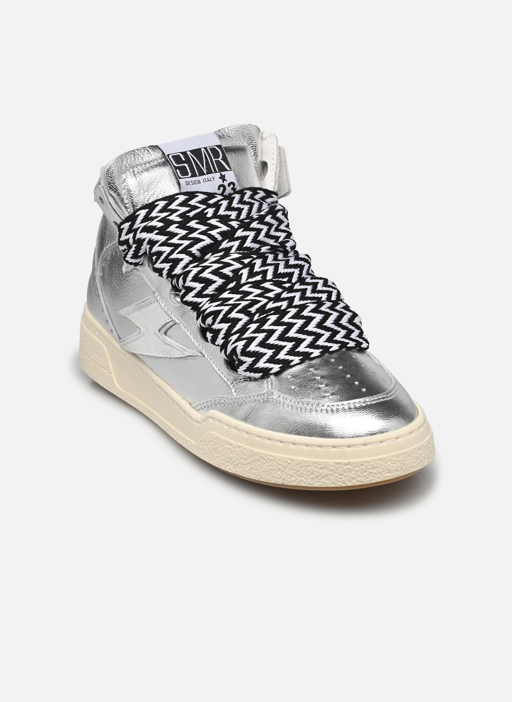 Hoge sneakers Braga dames zilver Semerdjian Hoge sneakers Braga dames zilver A574
