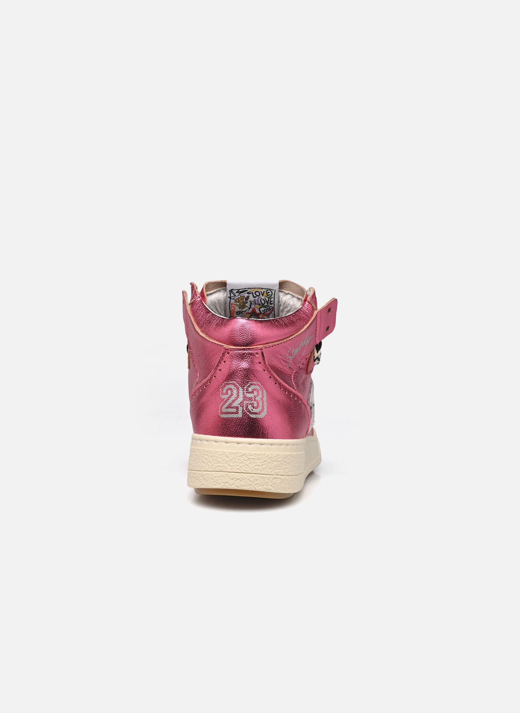 Hoge sneakers Braga dames roze Semerdjian Hoge sneakers Braga dames roze 11390