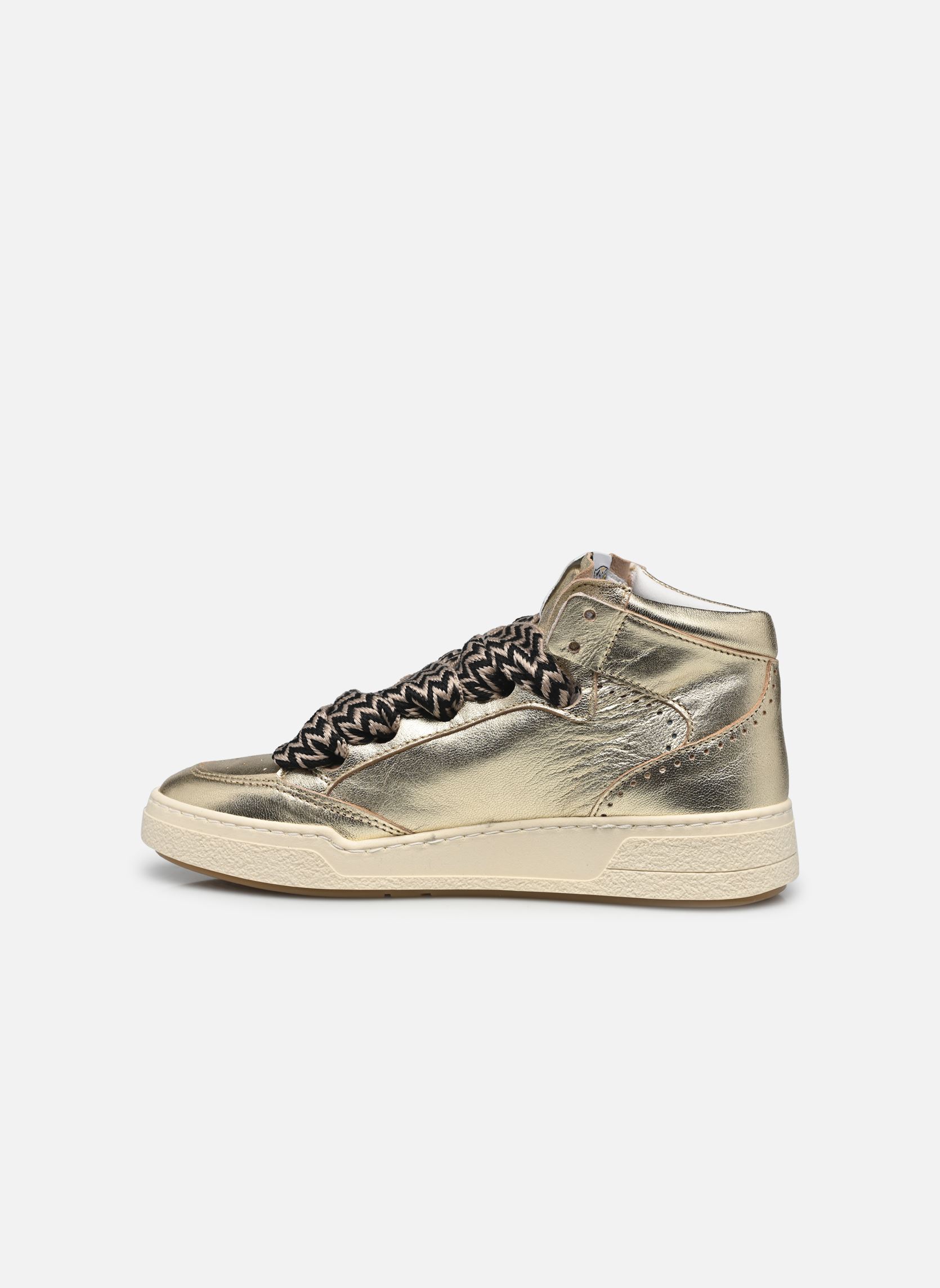 Sneakers alte Braga donna oro e bronzo Semerdjian Sneakers alte Braga donna oro e bronzo A575