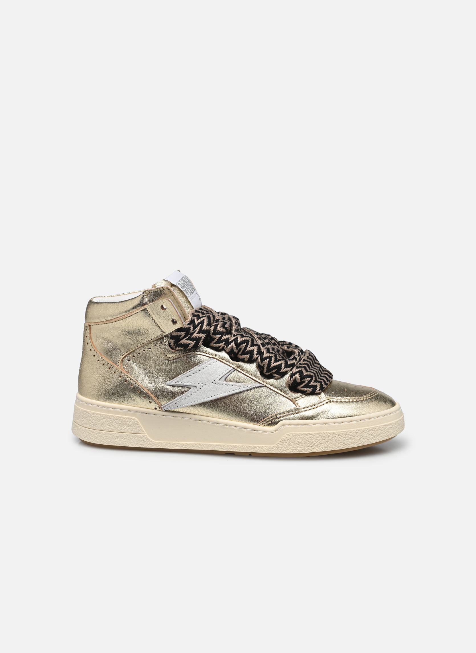 Sneakers alte Braga donna oro e bronzo Semerdjian Sneakers alte Braga donna oro e bronzo A575