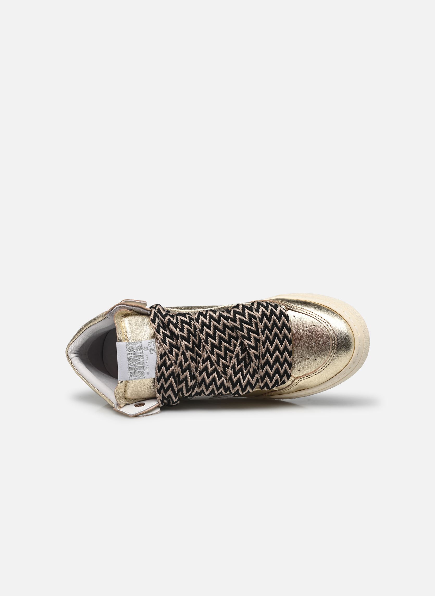 Sneakers alte Braga donna oro e bronzo Semerdjian Sneakers alte Braga donna oro e bronzo A575