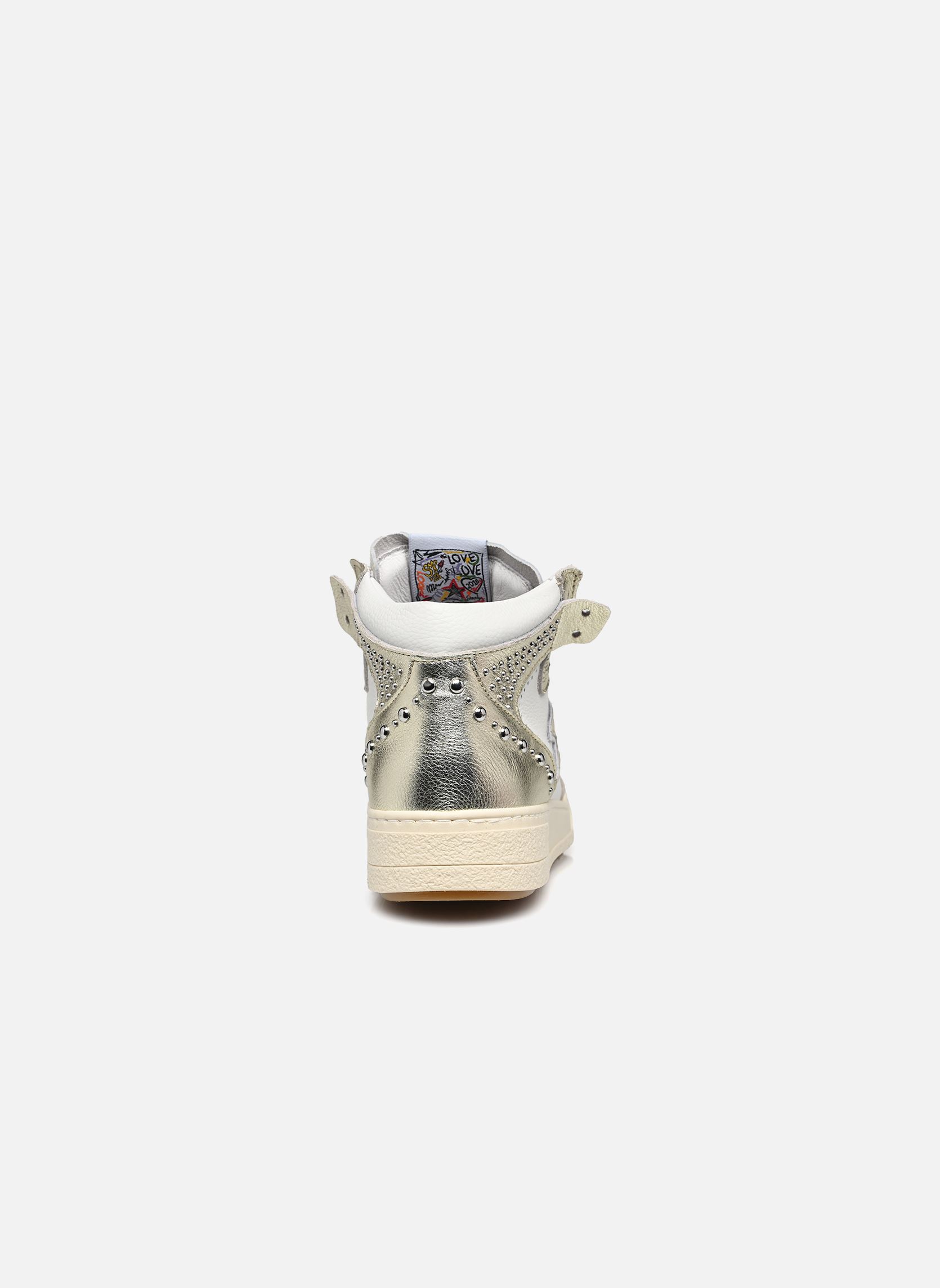 Sneakers alte Braga donna oro e bronzo Semerdjian Sneakers alte Braga donna oro e bronzo A519