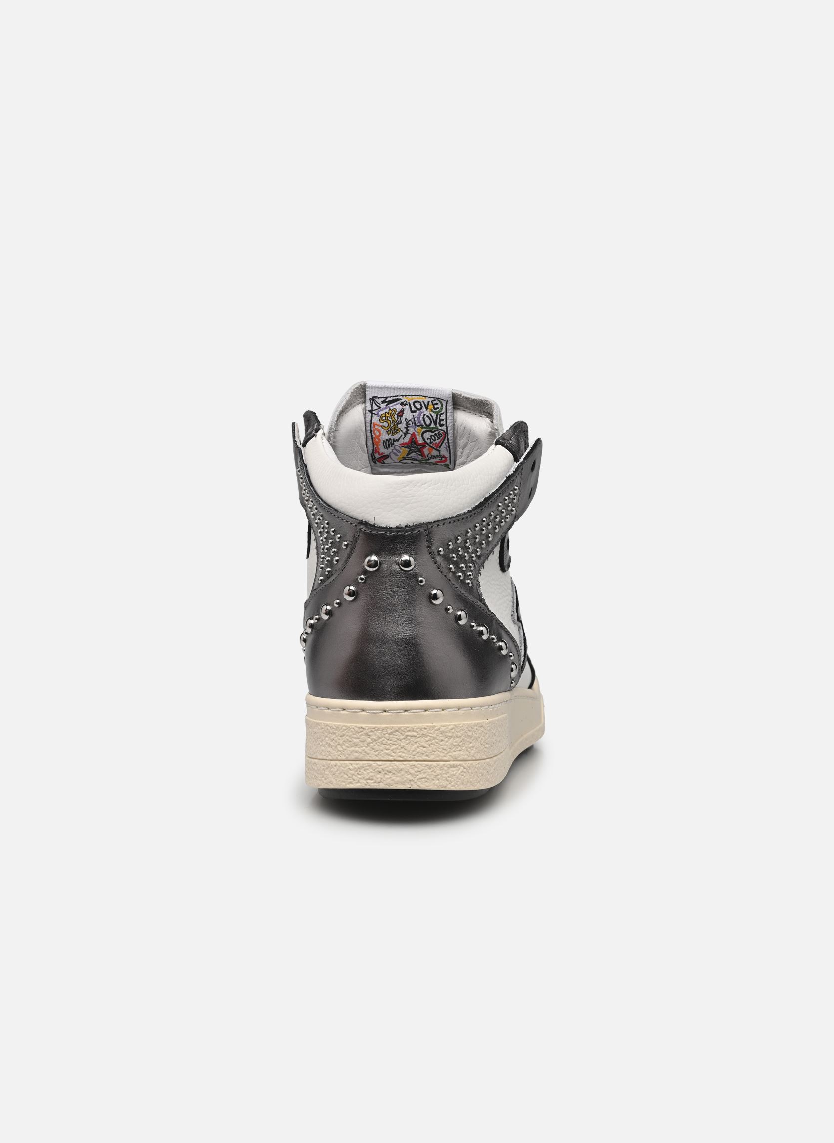 Sneakers alte Braga donna argento Semerdjian Sneakers alte Braga donna argento A517