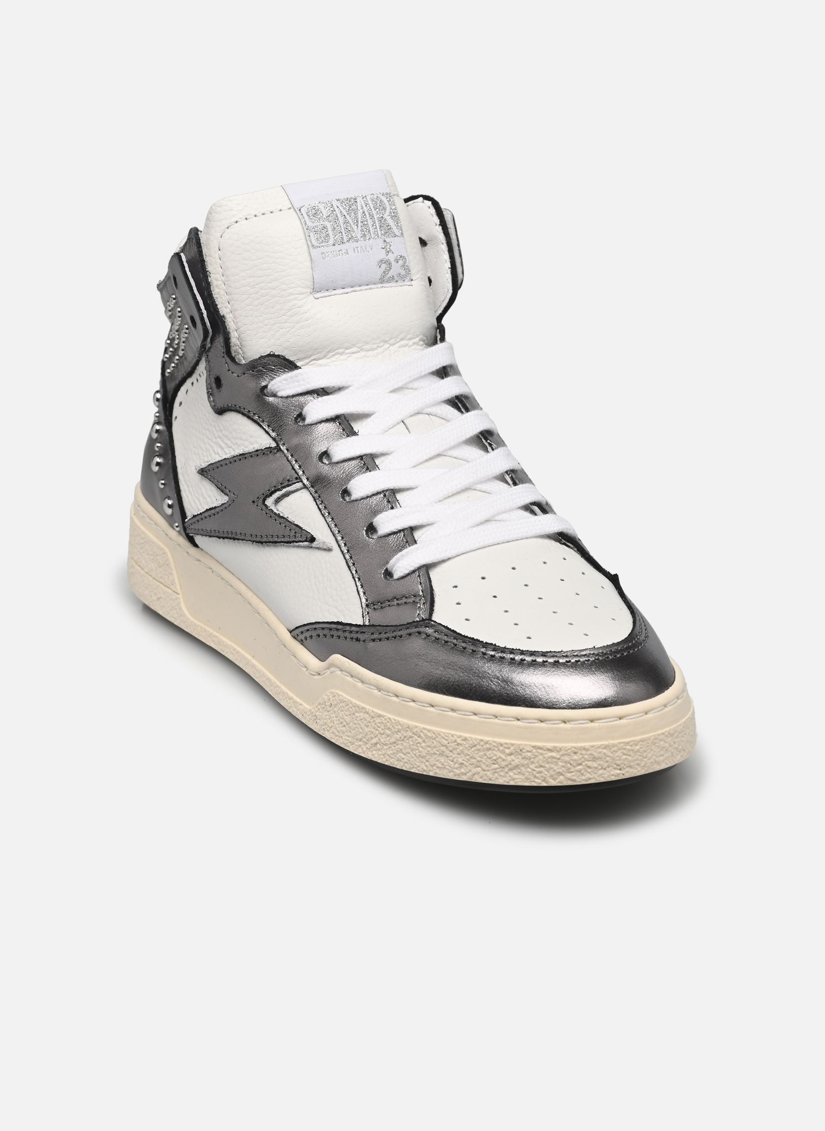 Sneakers alte Braga donna argento Semerdjian Sneakers alte Braga donna argento A517