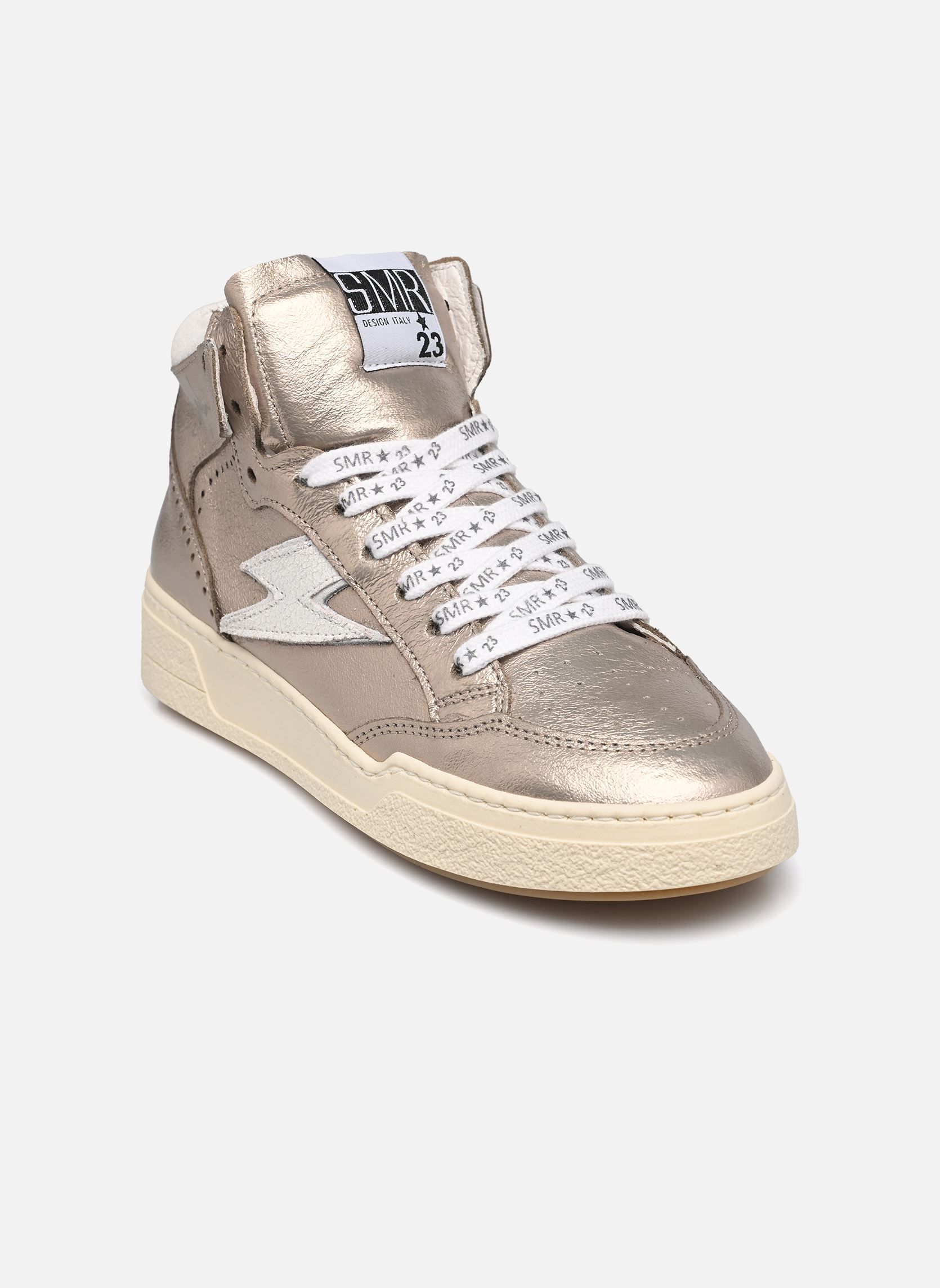 Hoge sneakers Braga dames goud en brons Semerdjian Hoge sneakers Braga dames goud en brons A542